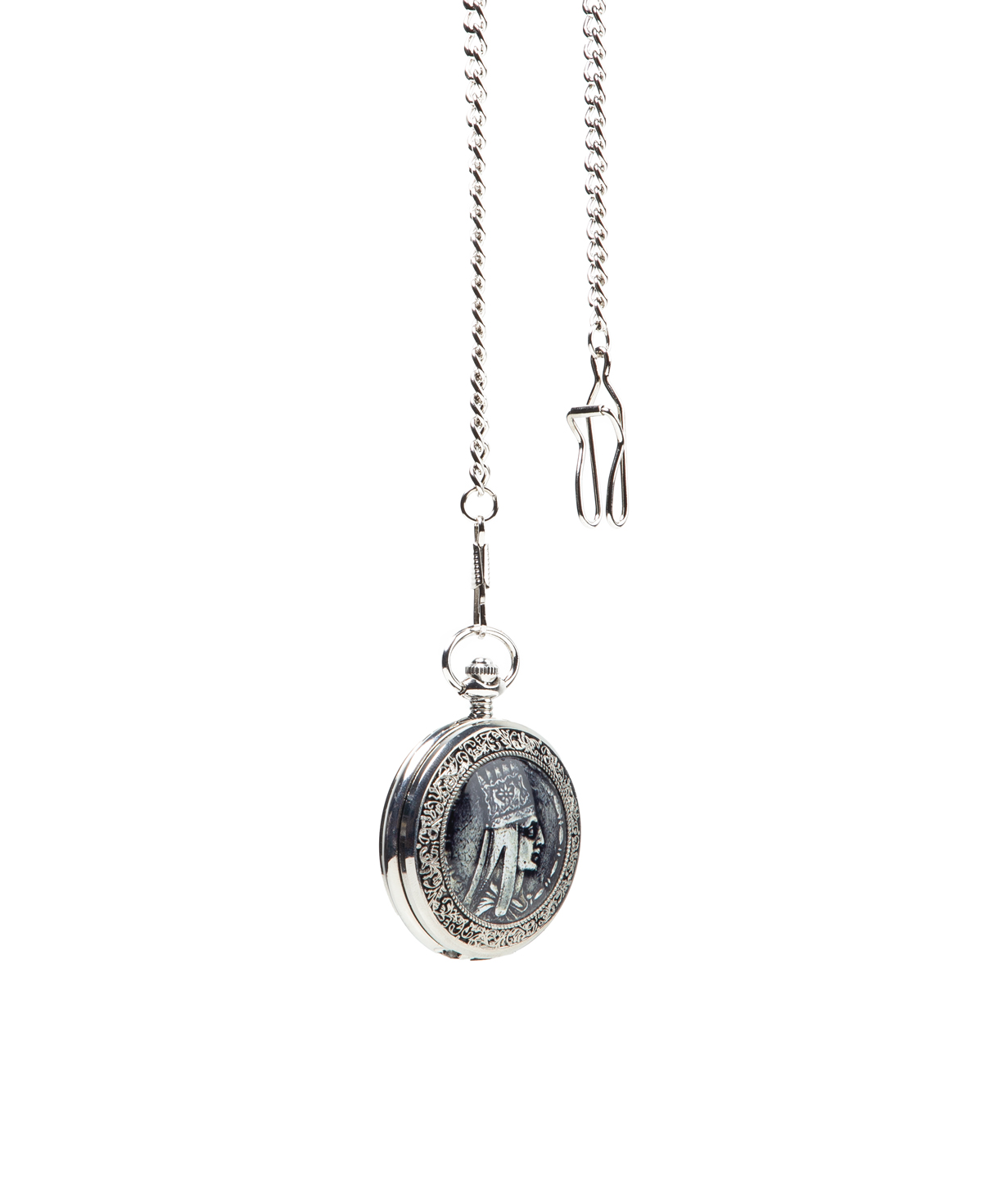 Pocket watch «Creative Gifts» Tigran Mets, silver