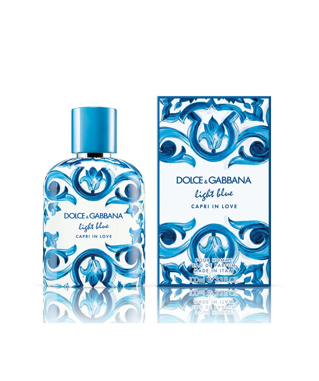 Օծանելիք «Dolce&Gabbana» Light Blue Capri In Love, տղամարդու, 100 մլ