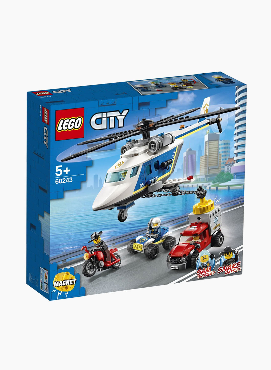 Lego City Constructor Police Helicopter Chase