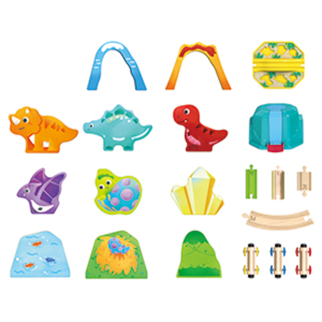 Dinosaur train set «Hape» HP-H3828