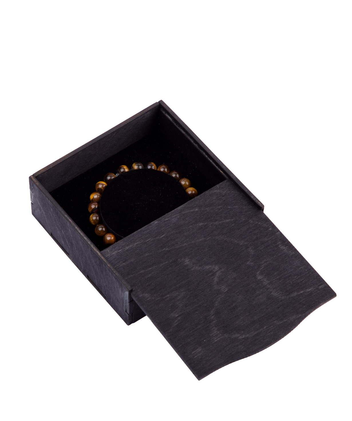 Mens bracelet with natural stones