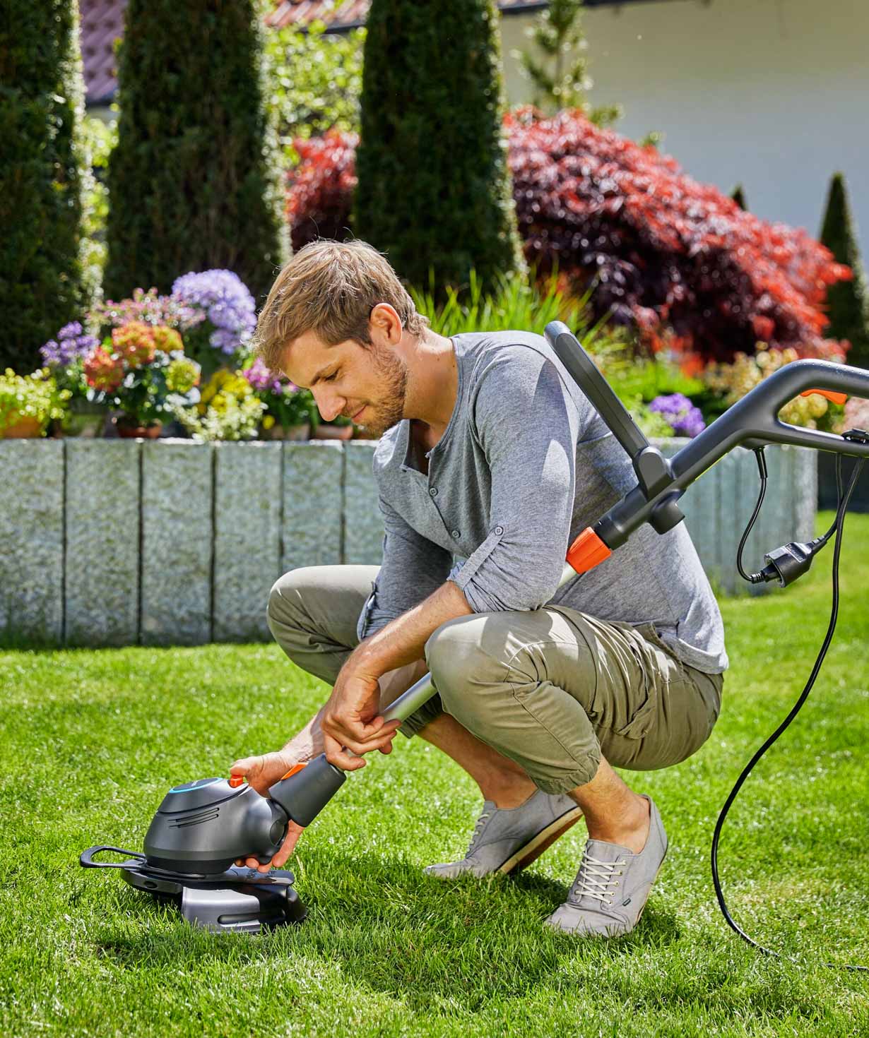Էլեկտրական խոտհնձիչ «Gardena» ComfortCut, 550/28