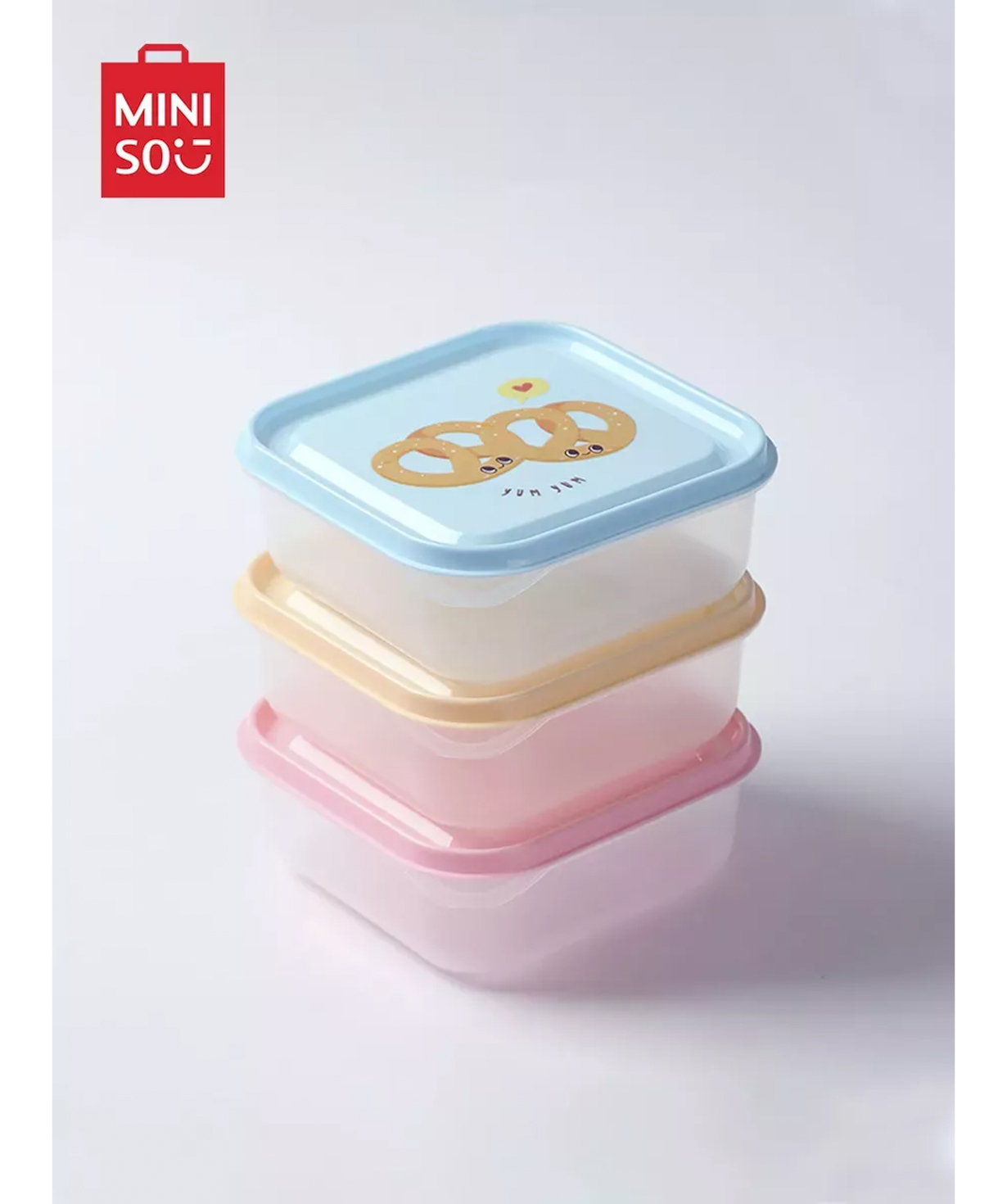 Սննդի տարա «Miniso» Yum Yum, 3 հատ