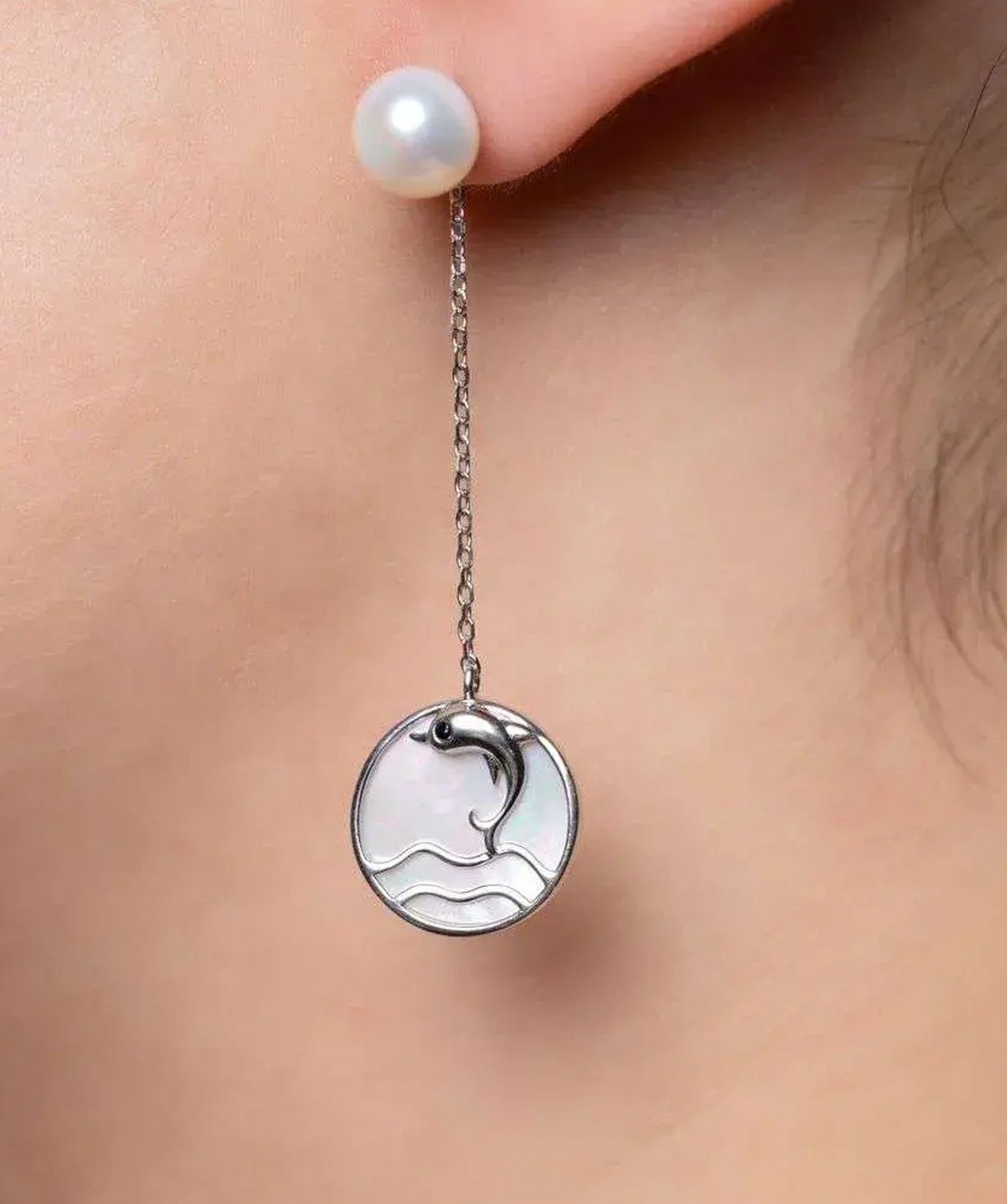 Silver earrings «SiaMoods» SE798