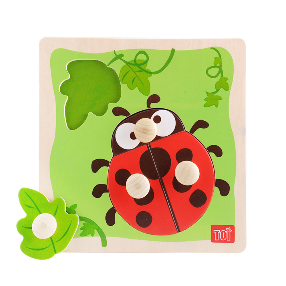 Wooden puzzle Ladybug