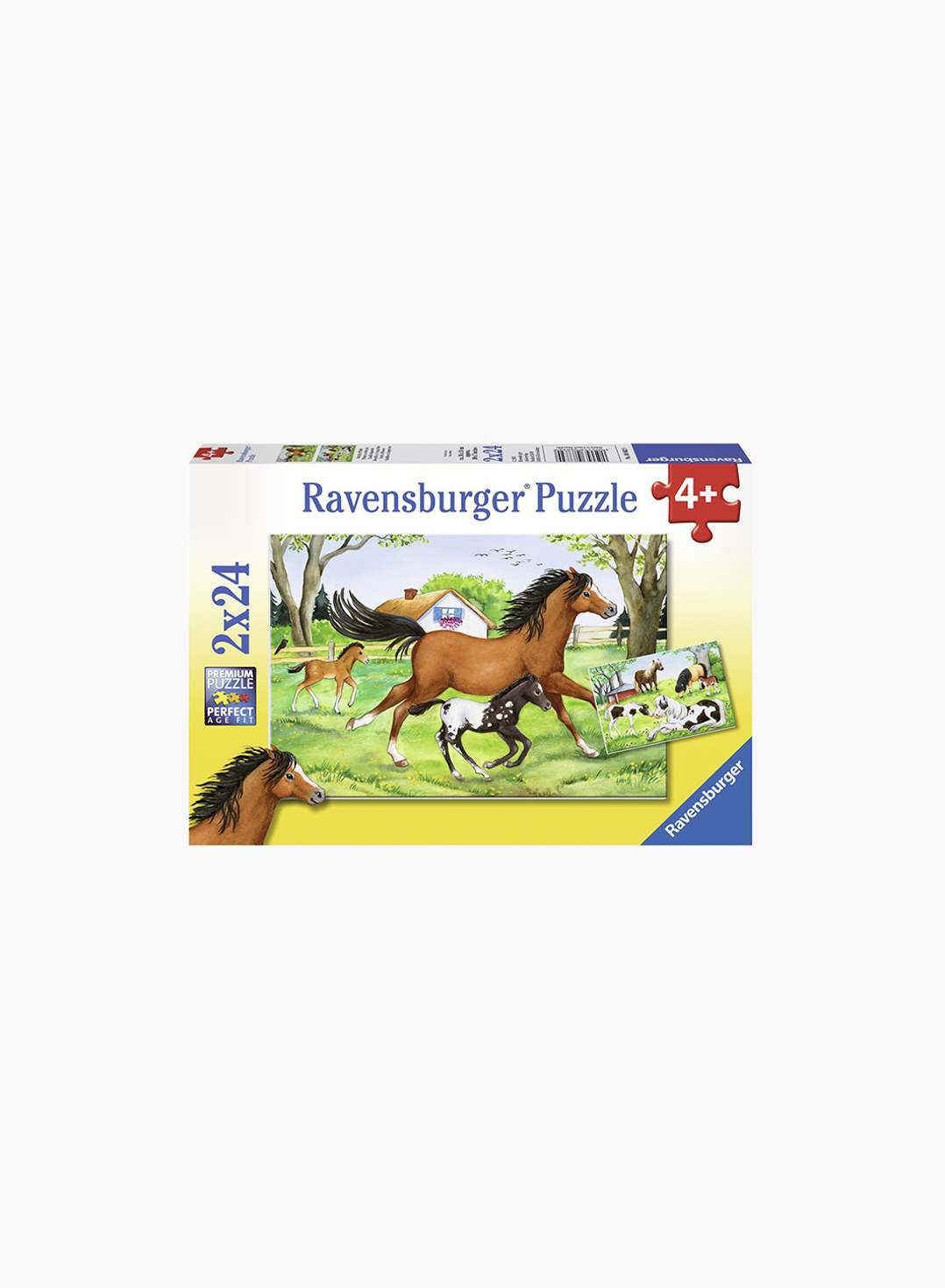 Ravensburger Пазл Мир лошадей 2x24p