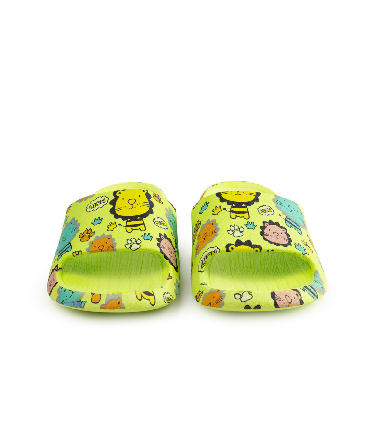 Slippers «Lion» green, 30-31 size