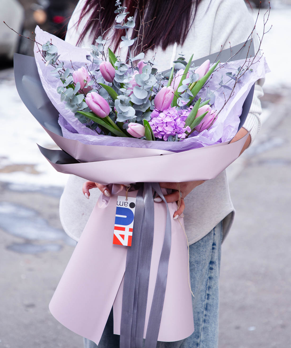 Bouquet «Liosia» with tulips