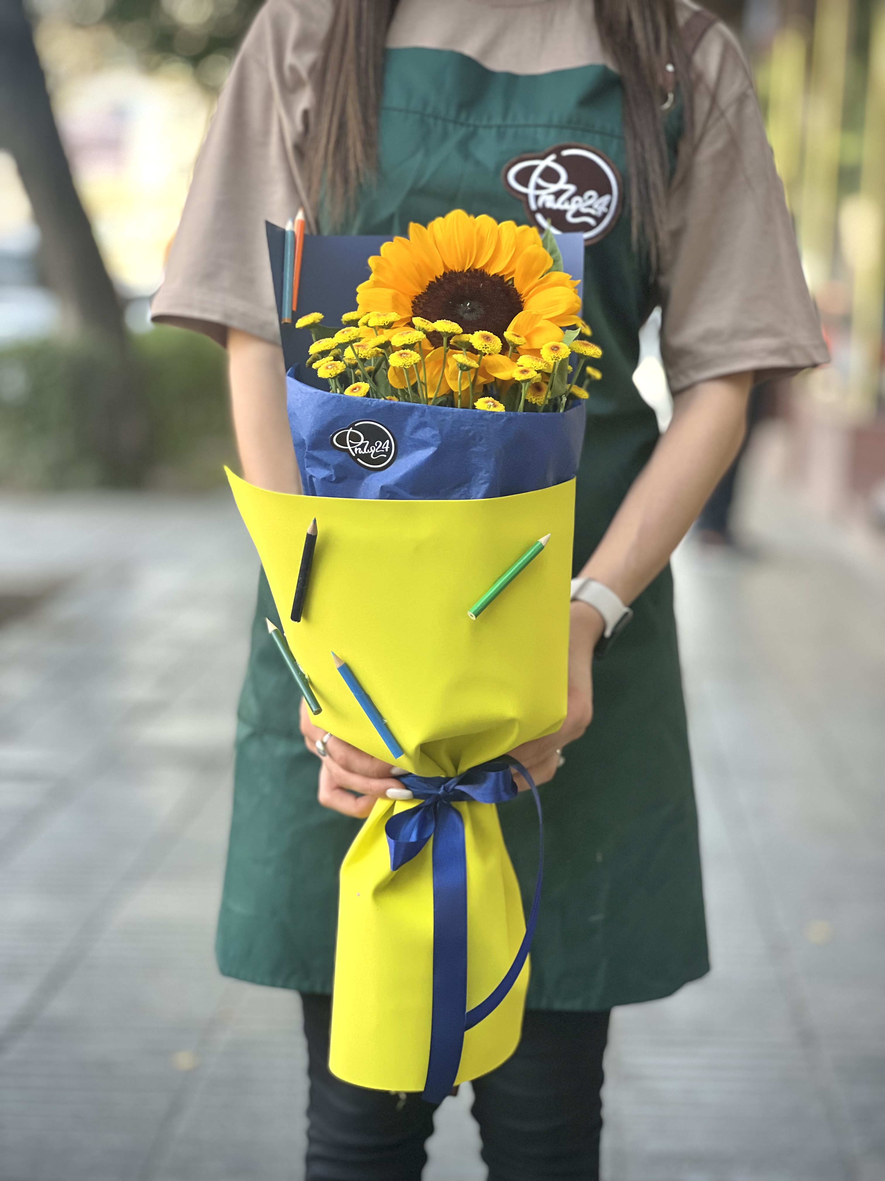 Цветочная композиция «Punj» школьная №47