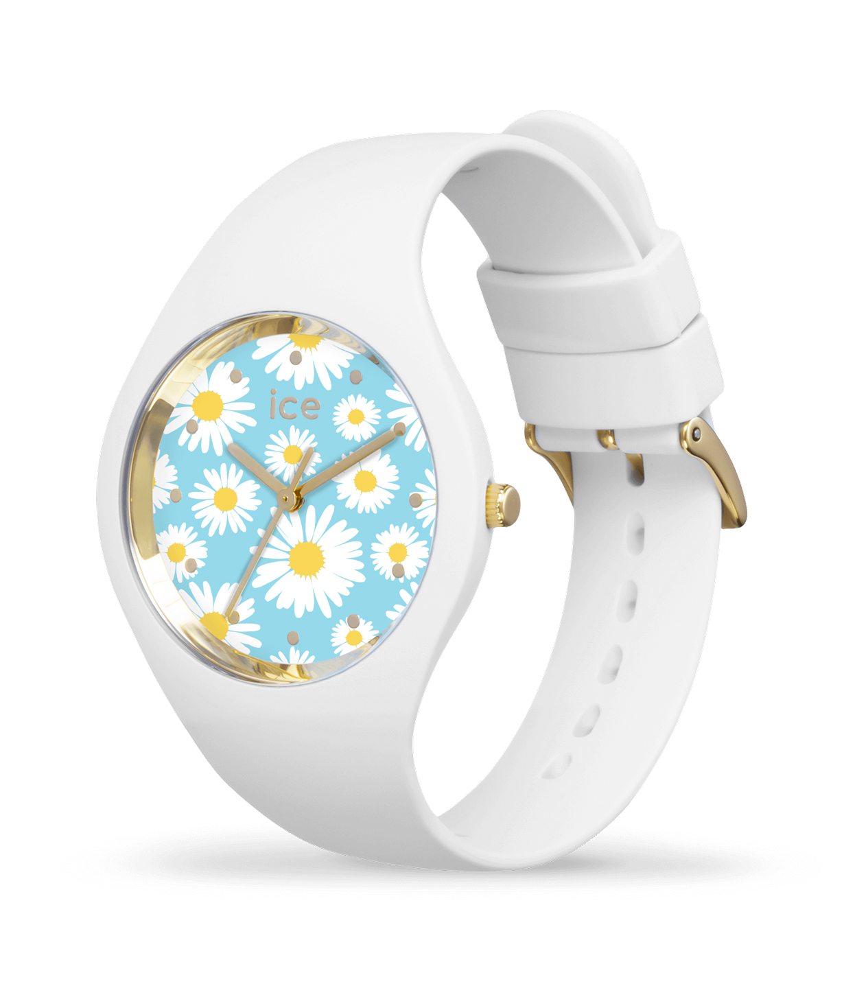 Часы `Ice-Watch` ICE flower - White daisy