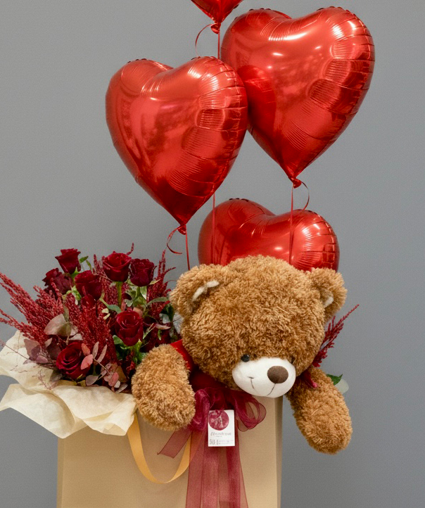 Կոմպոզիցիա «Floriani» վարդերով №13