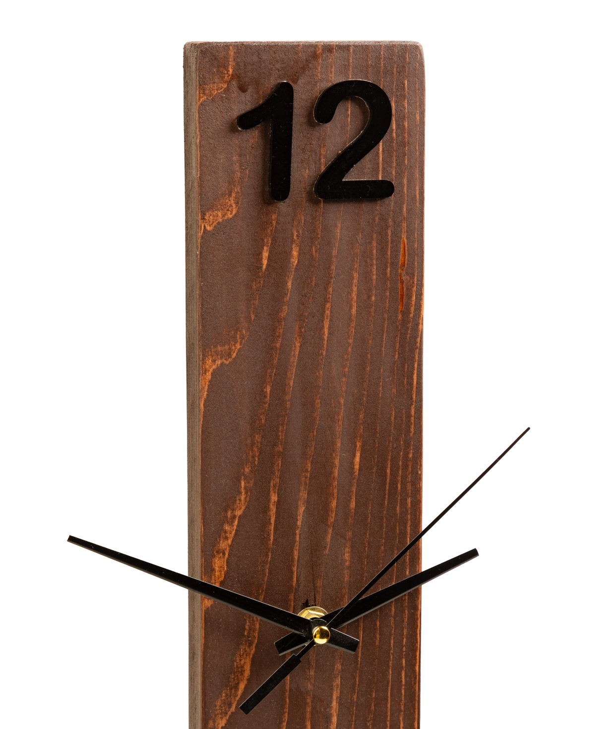 Wooden wall clock «Slim Line» №2