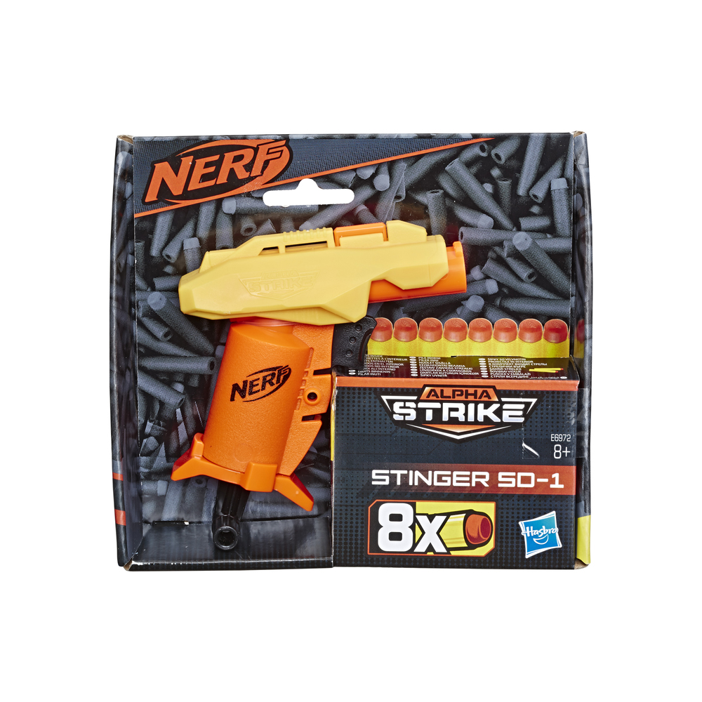 Nerf gun with 8 bullets Hasbro