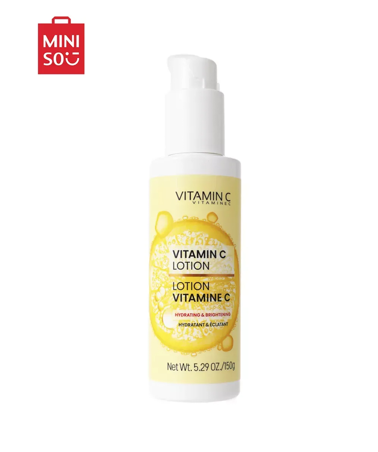 Facial lotion «Miniso» with vitamin C, 150 ml