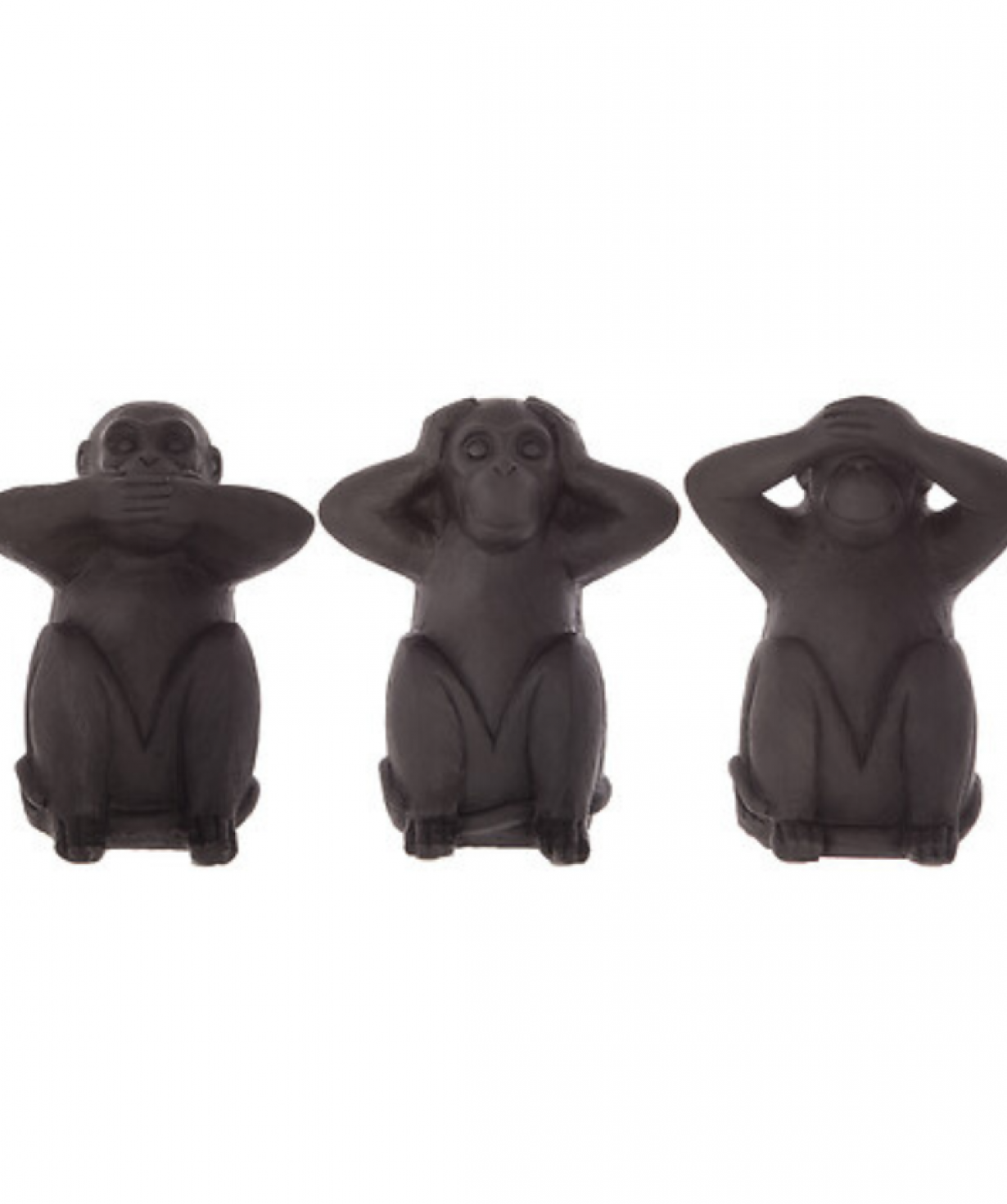 Statuettes «Ashley Home» 3 Wisdom Monkeys / 155036