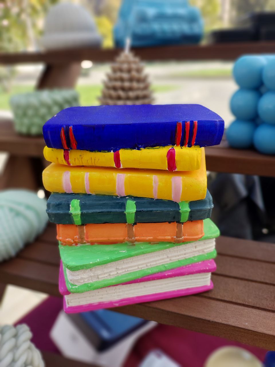 Candle «Blue Moon» Books