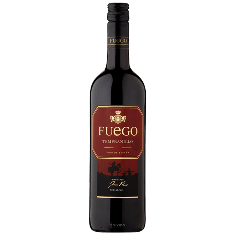 Вино Fuego Tempranillo Red 0.75л Испания