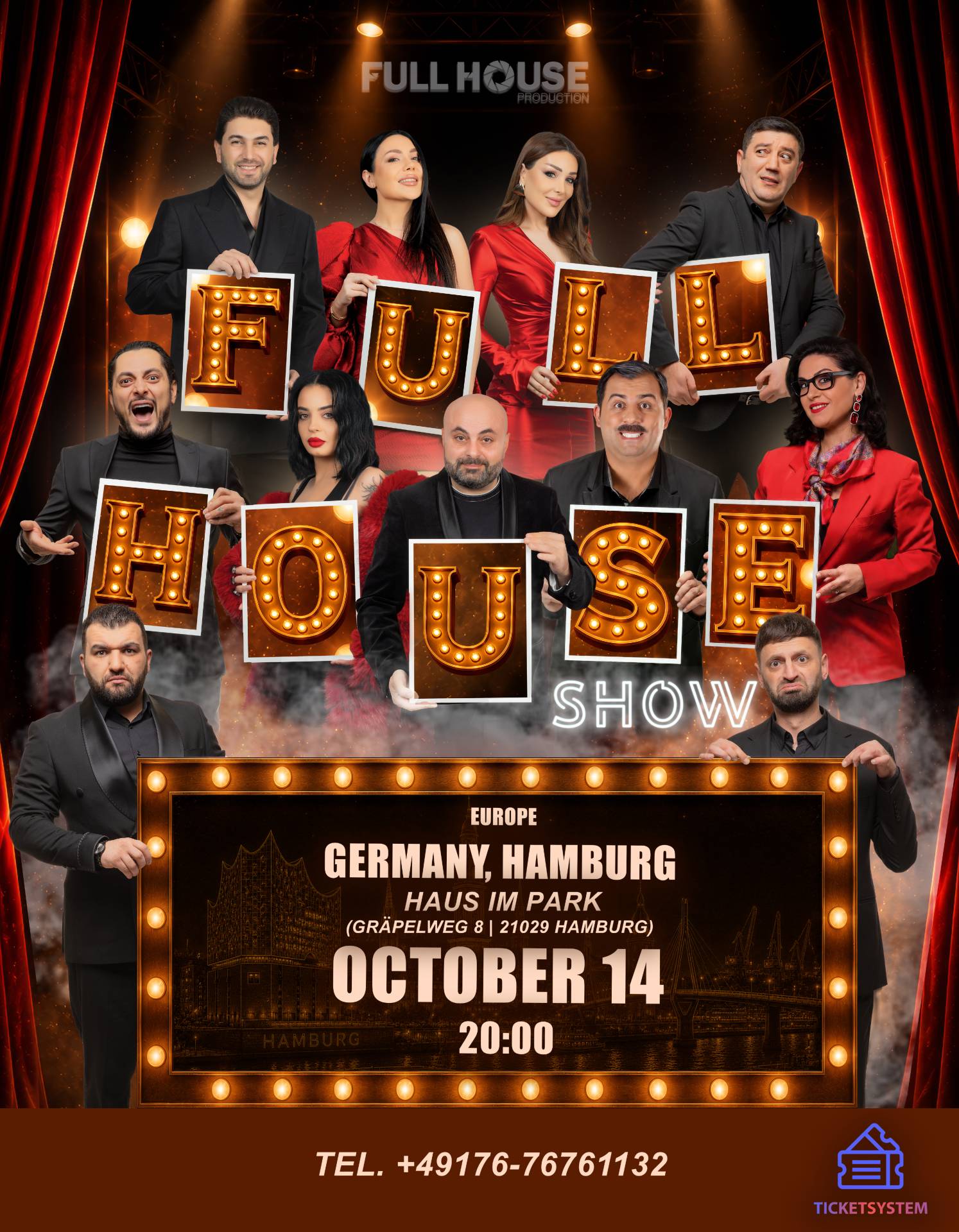 Full House Show | Hamburg, 2026-10-14 20:00:00, Haus im Park