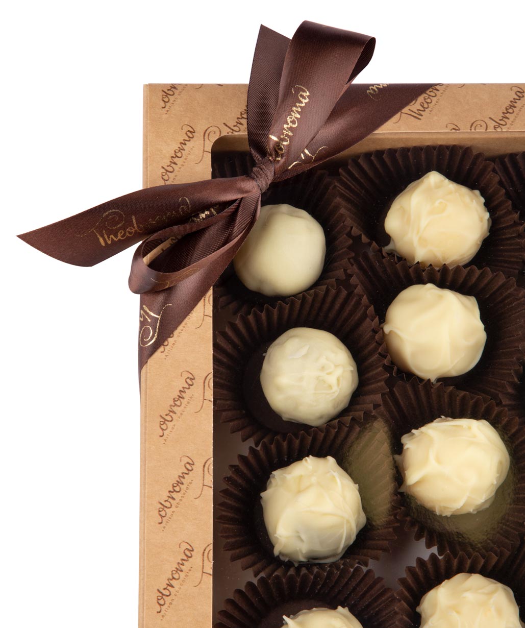 Set `Theobroma` of handmade chocolate truffles