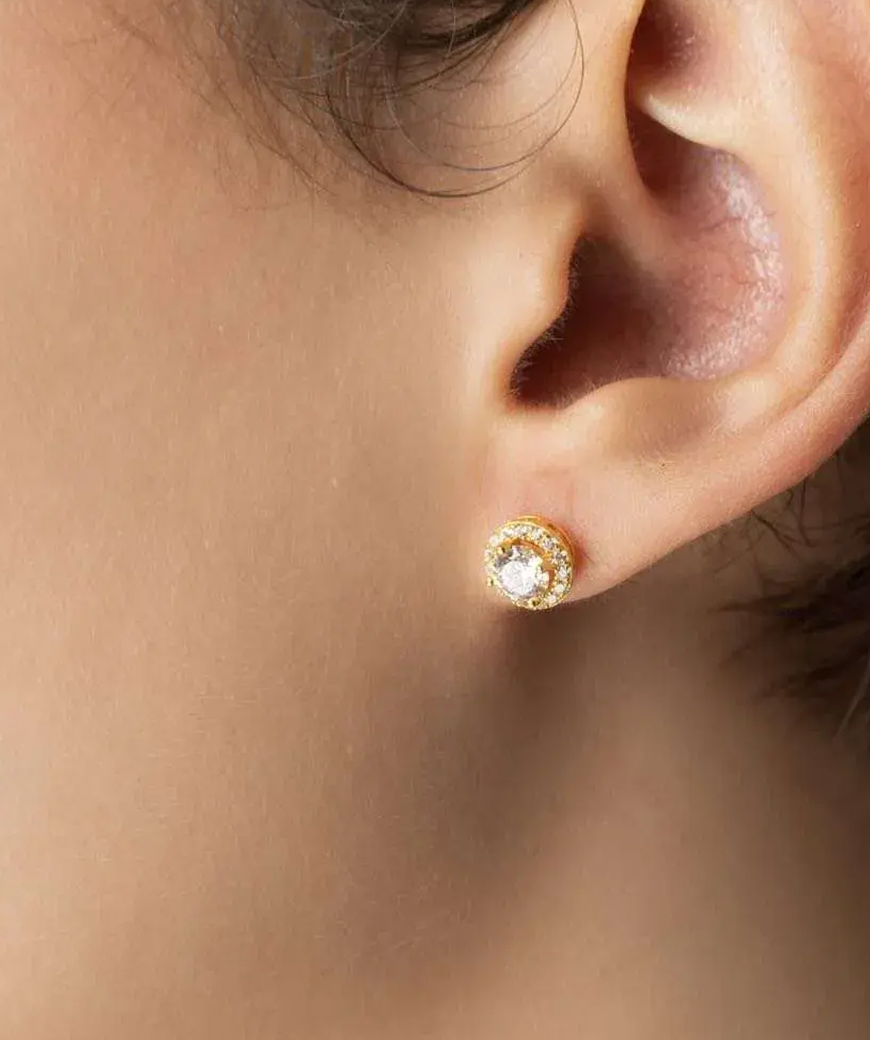 Silver earrings «SiaMoods» SE214RD5WGP