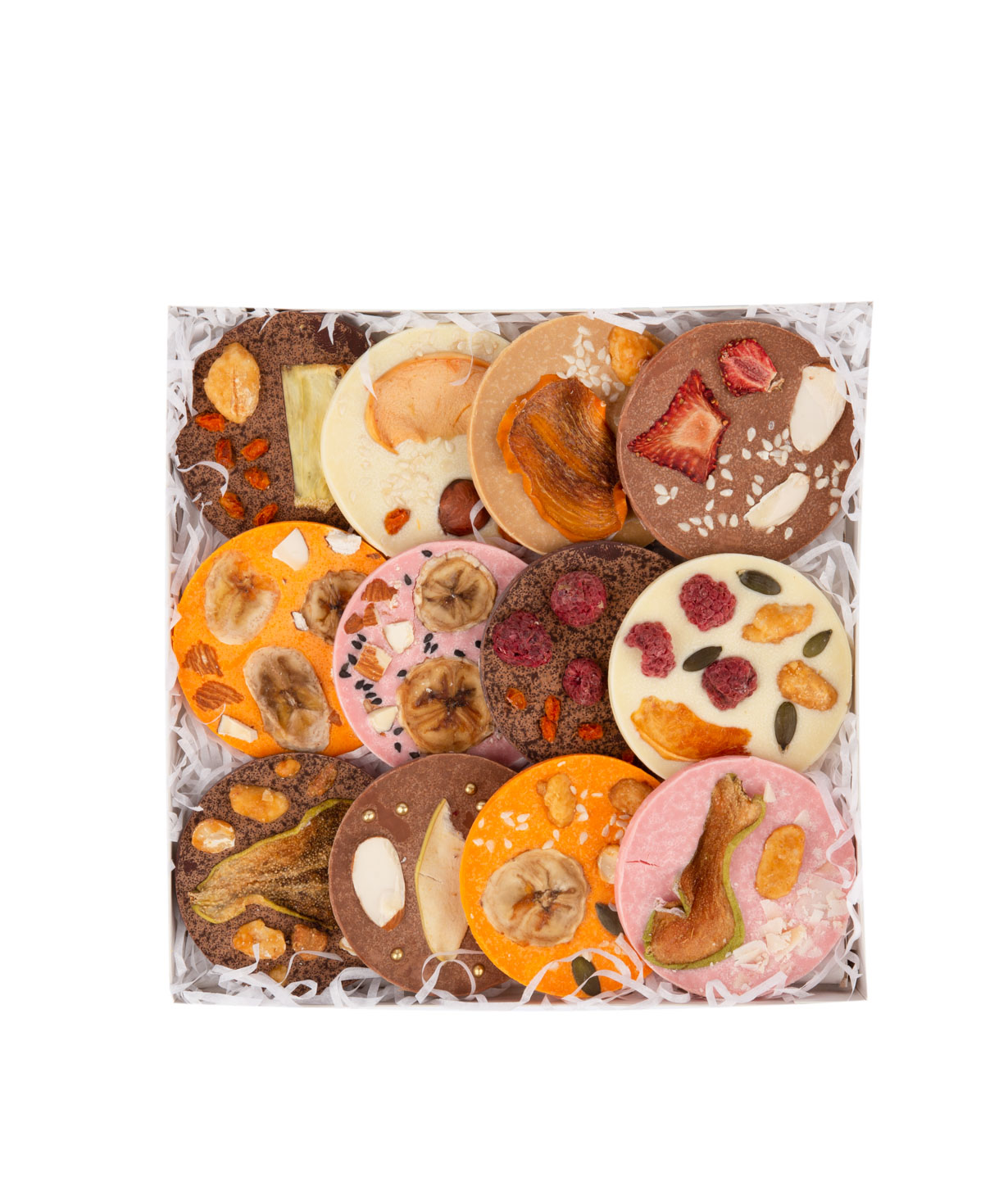 Шоколад «Сарьянец» с сухофруктами и орехами, в коробке №3