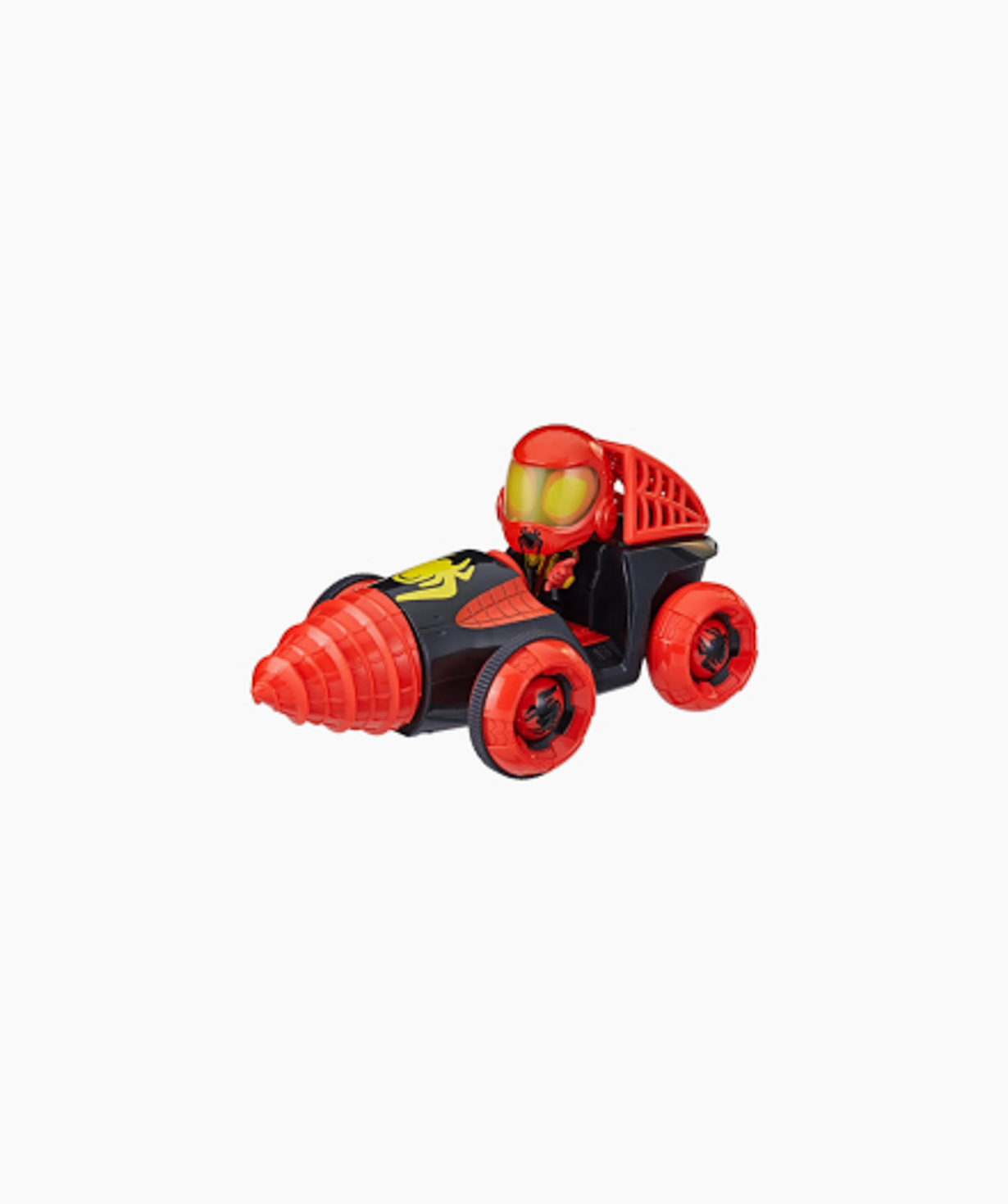 Cartoon figure `Miles and the car Drill Spinner` MARVEL