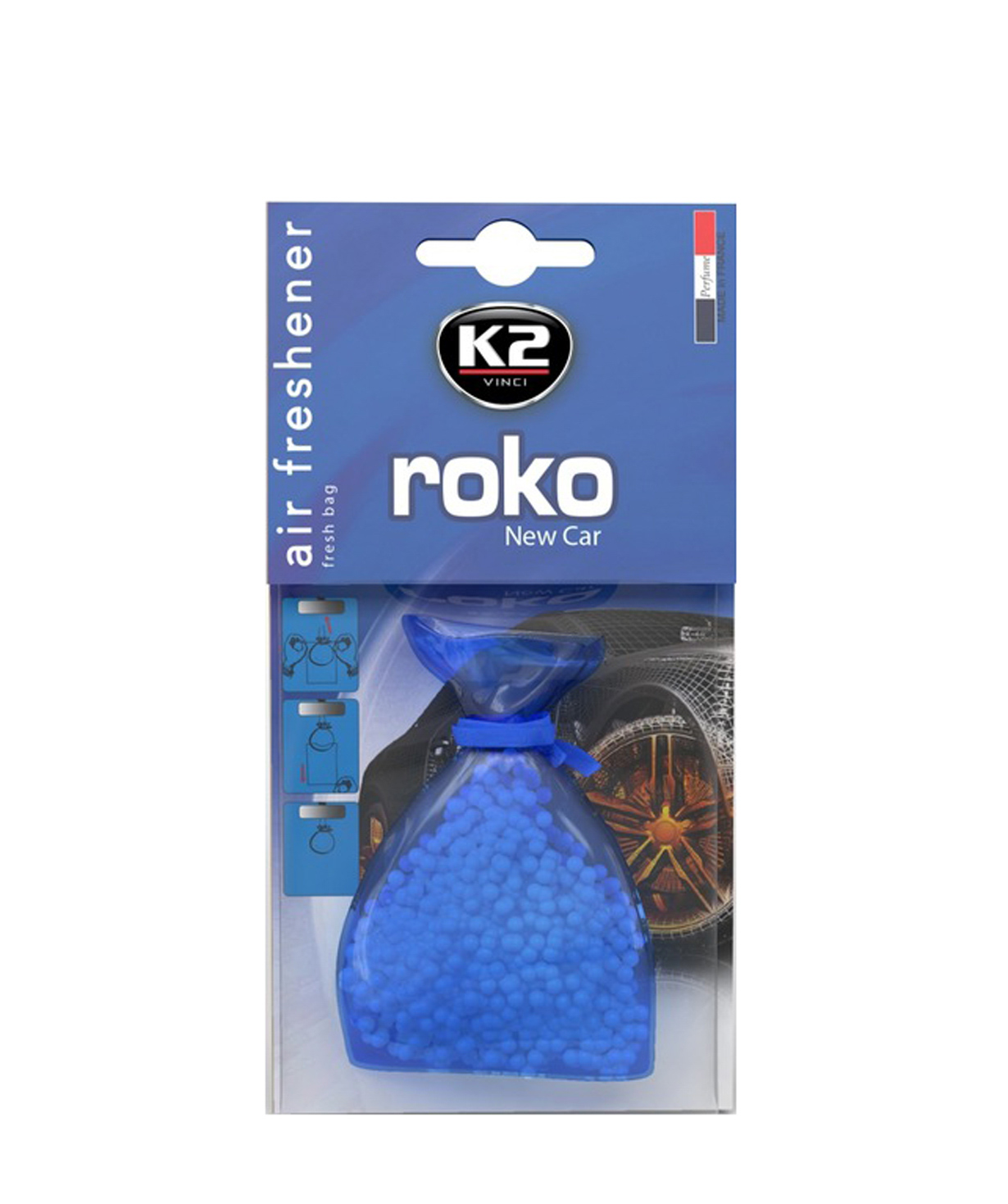 Освежитель `Standard Oil` воздуха автомобильный K2 Roko new car