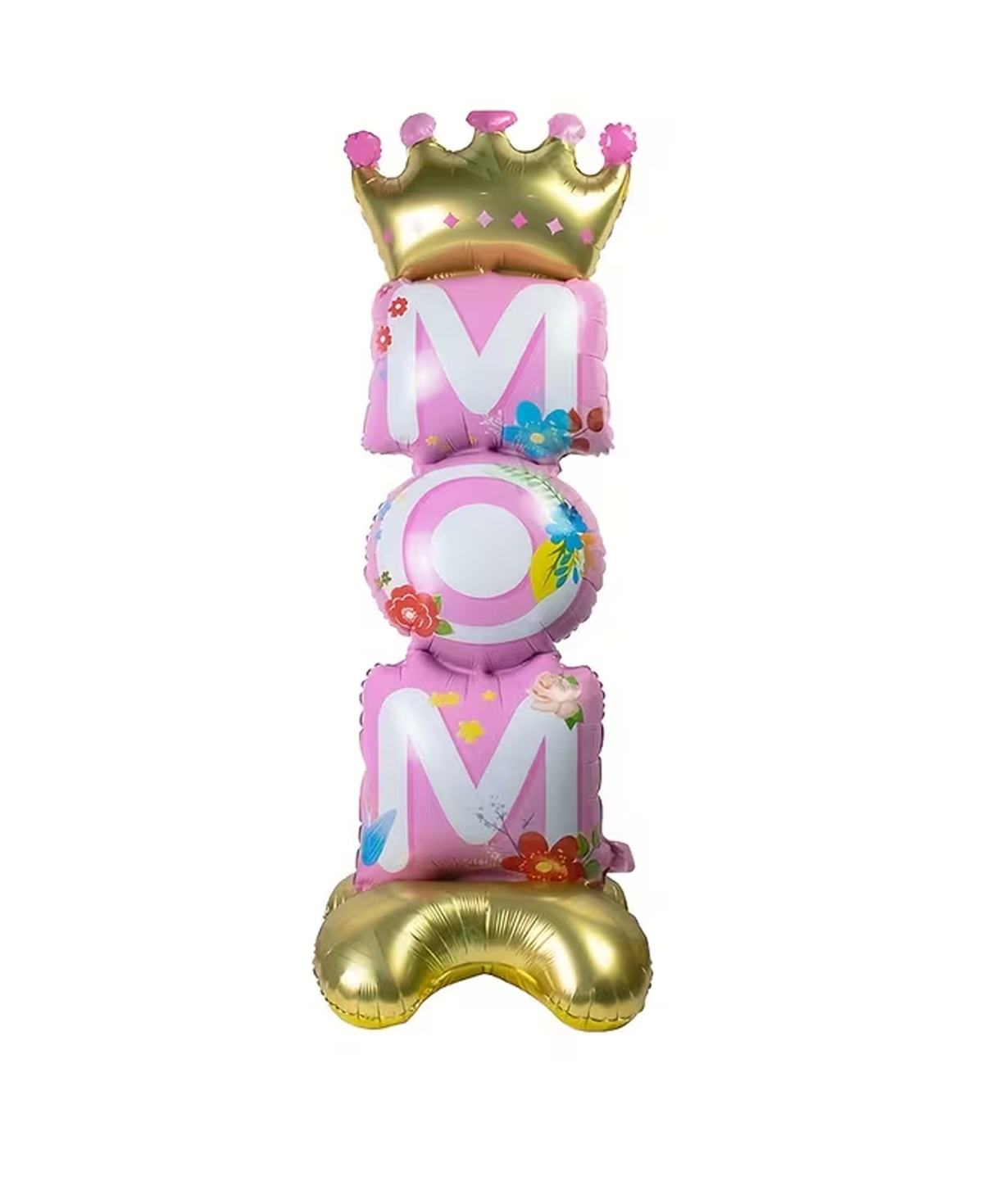Воздушный шарик «MOM» №6