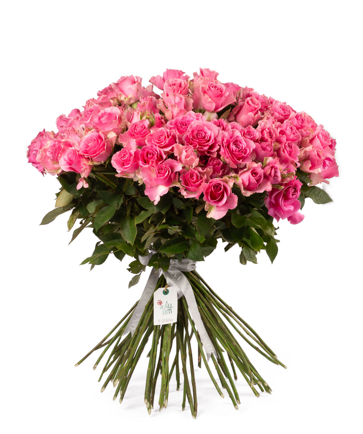Bouquet `Zaria` with roses