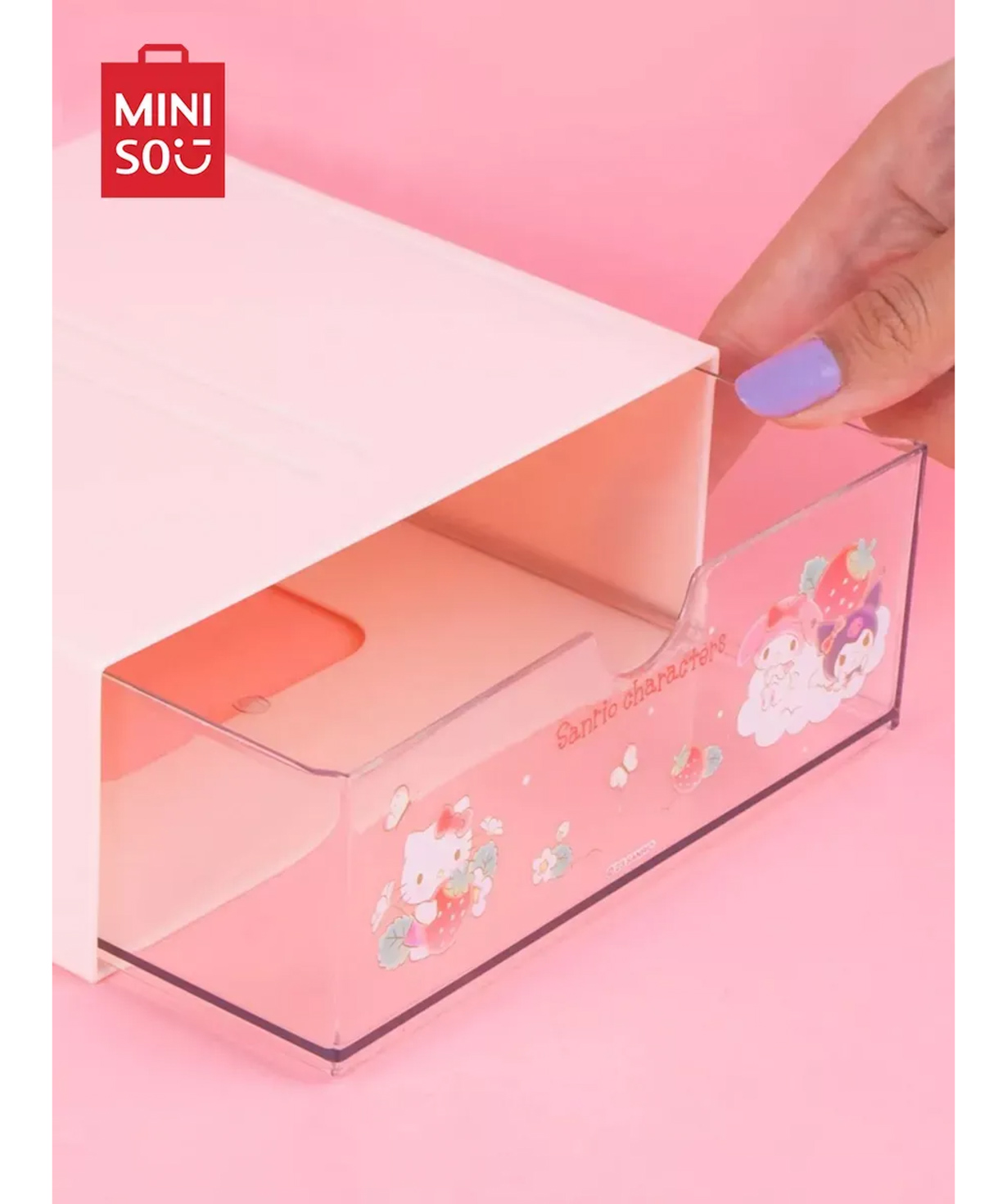 Օրգանայզեր «Miniso» Sanrio, վարդագույն
