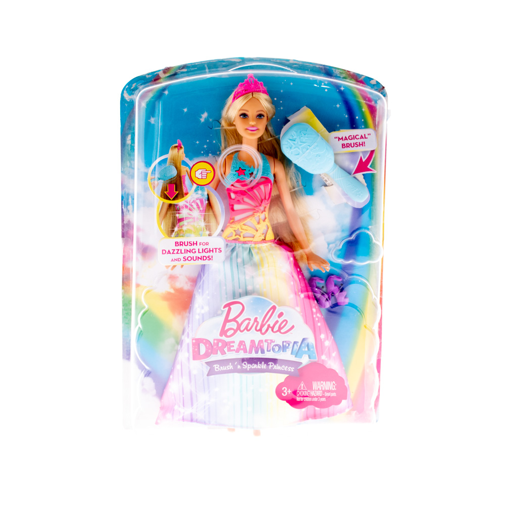Barbie `Barbie` Dreamtopia Brush ‘n Sparkle Princess