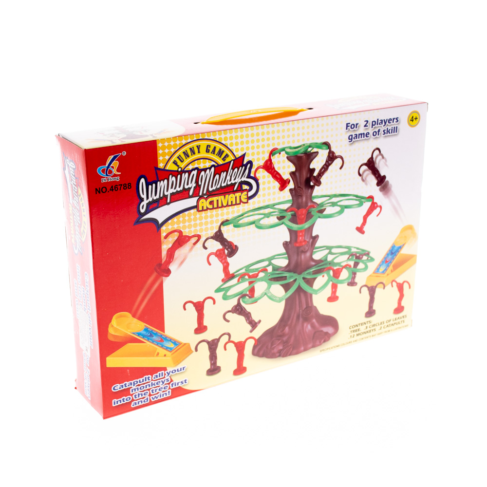 Toy tree with monkeys
