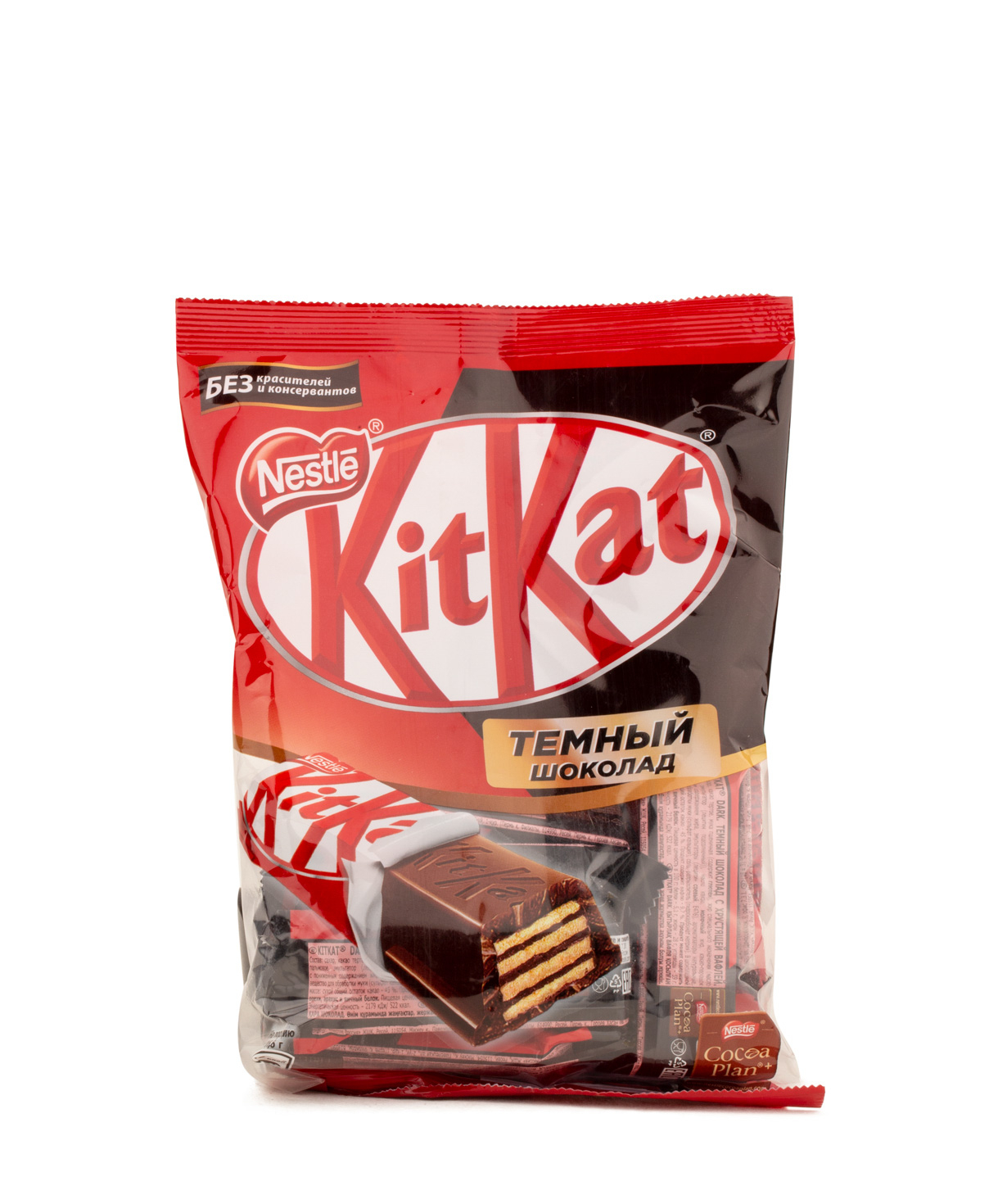 Baton `KitKat` dark chocolate 169g
