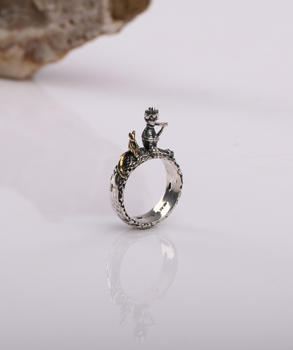 Silver ring ''Kara Silver'' The Little Prince