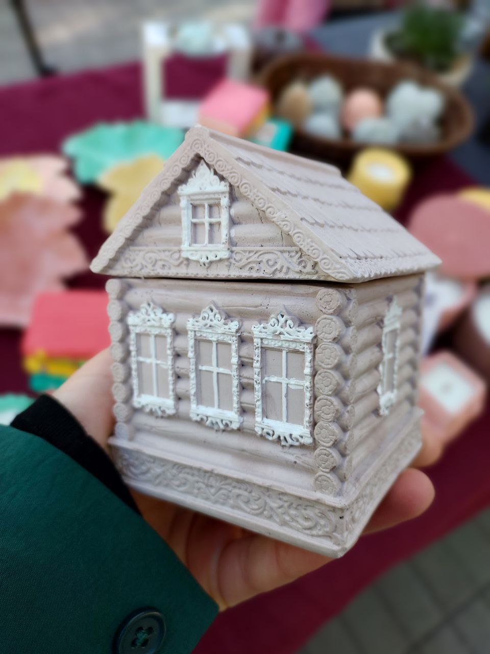 Свеча «Blue Moon» Домик нашего сердца