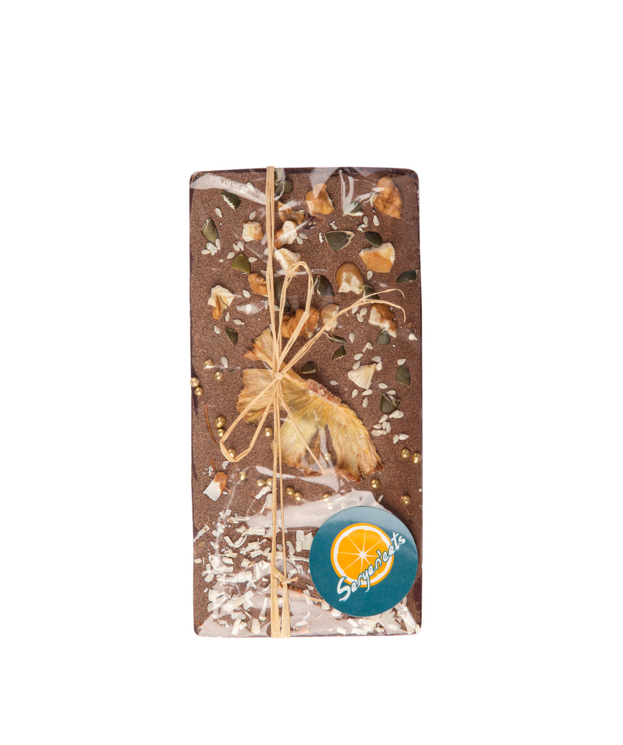 Chocolate `Saryanets` with dried fruit and nuts №12