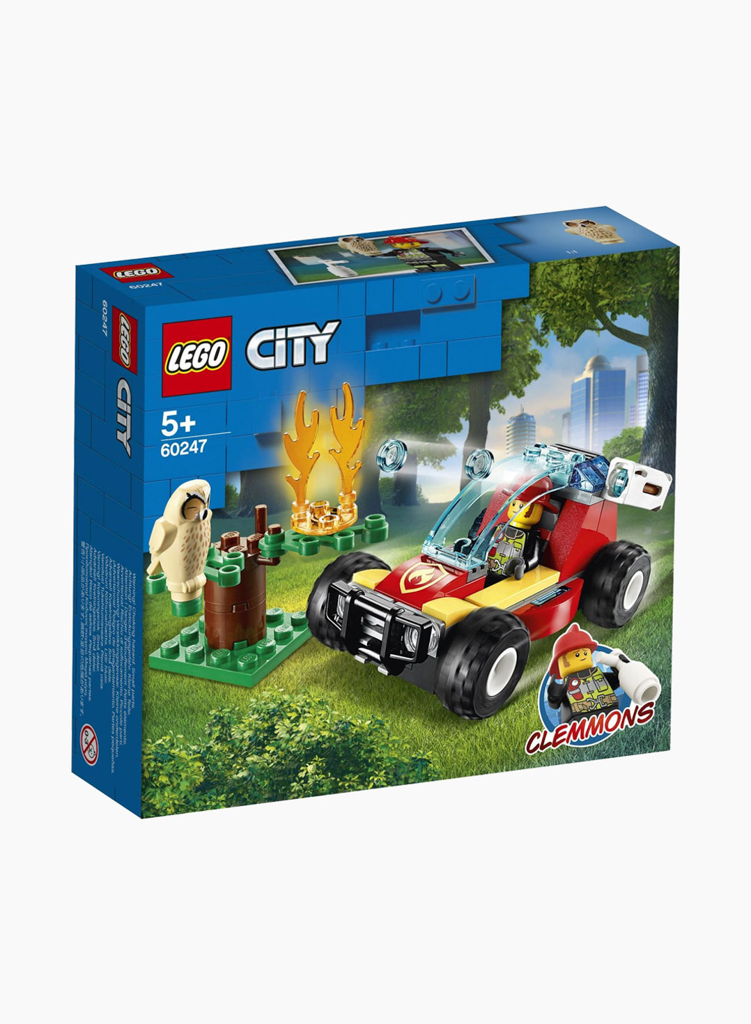 Lego City Կառուցողական Խաղ «Անտառային հրշեջներ»