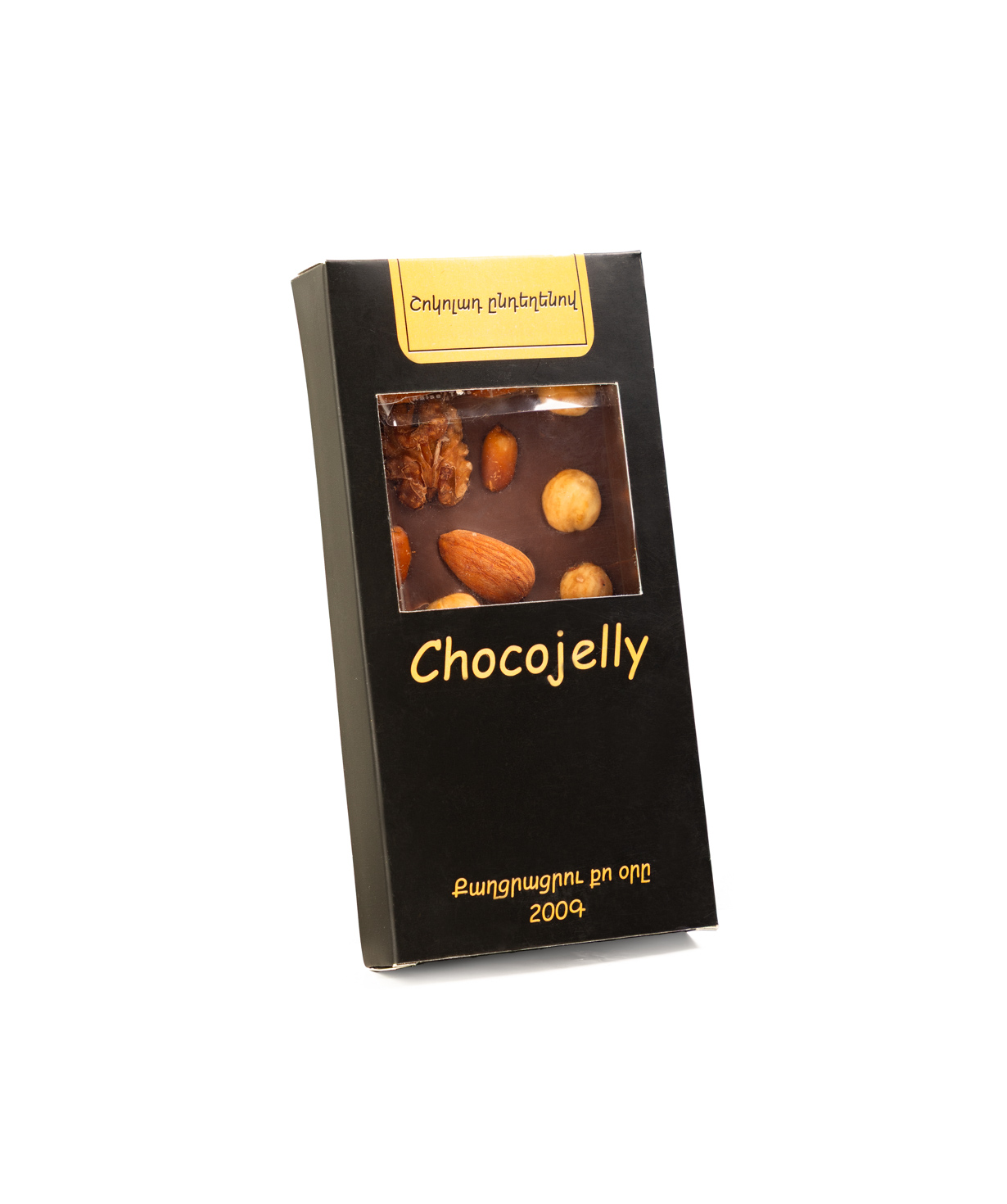 Chocolate bar «ChocoJelly» with nuts