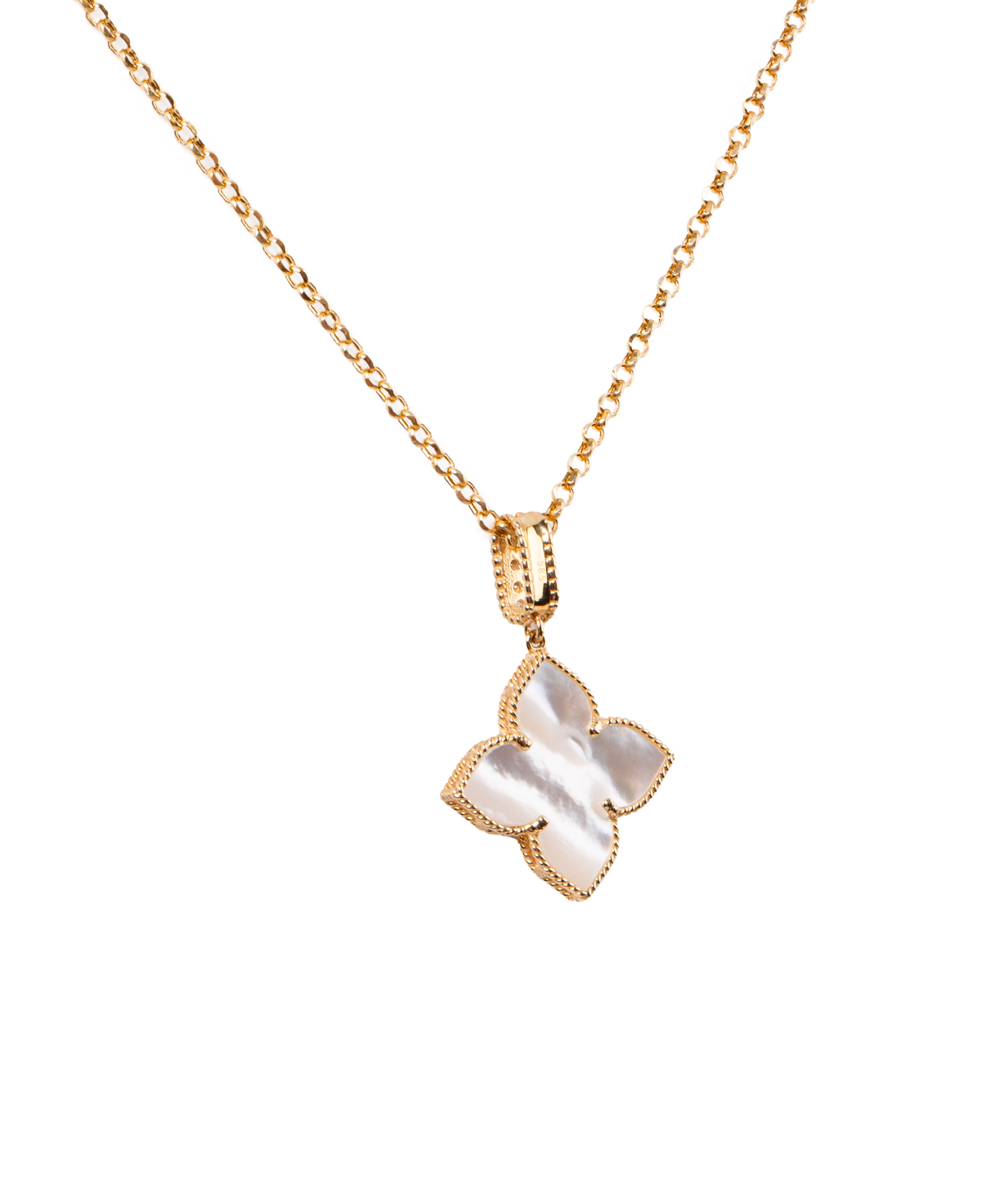 Pendant ''Less is more'' gold №120