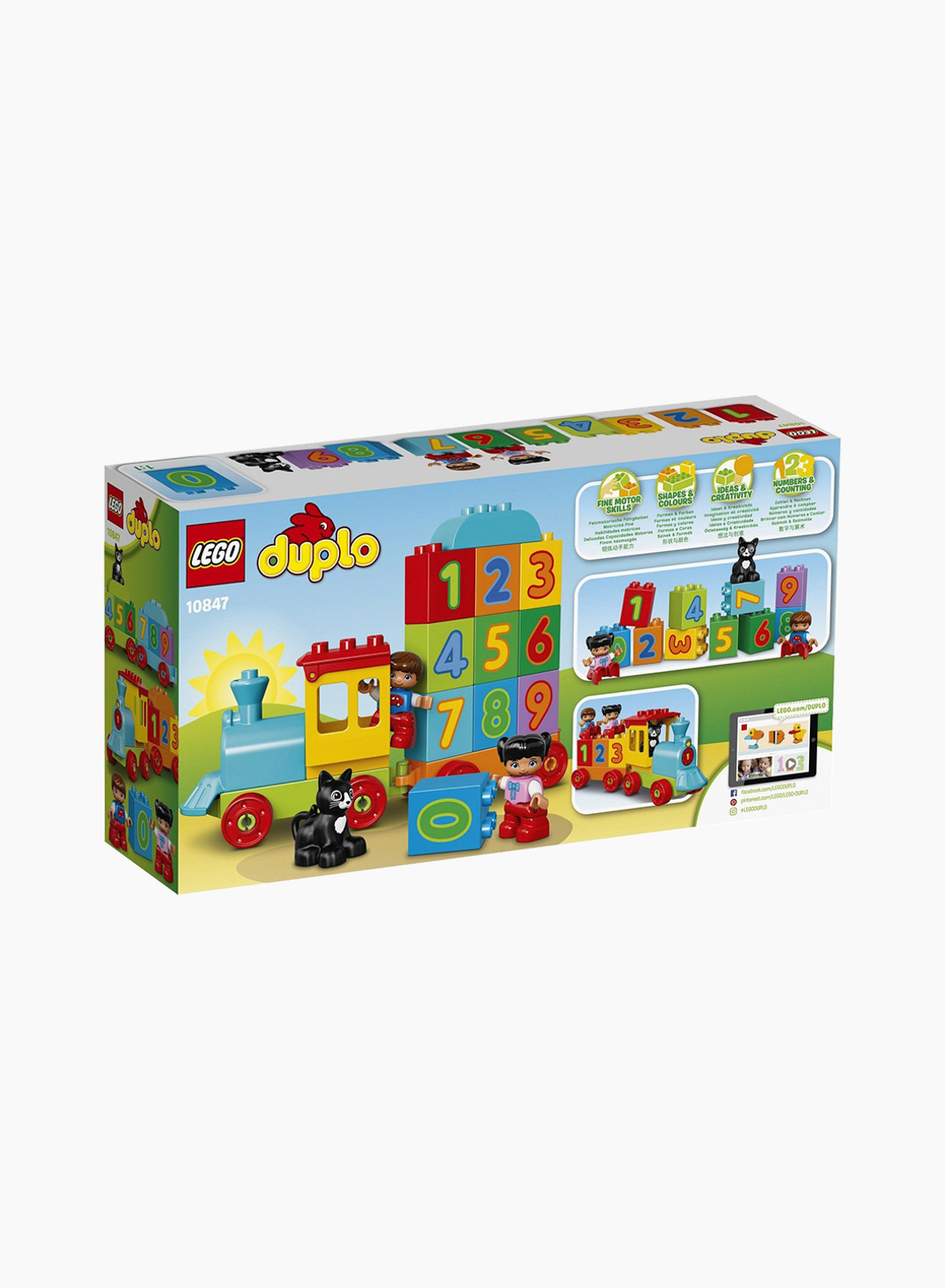 Lego Duplo Կառուցողական Խաղ «Գնացք. Խաղա՛ և Հաշվի՛ր»