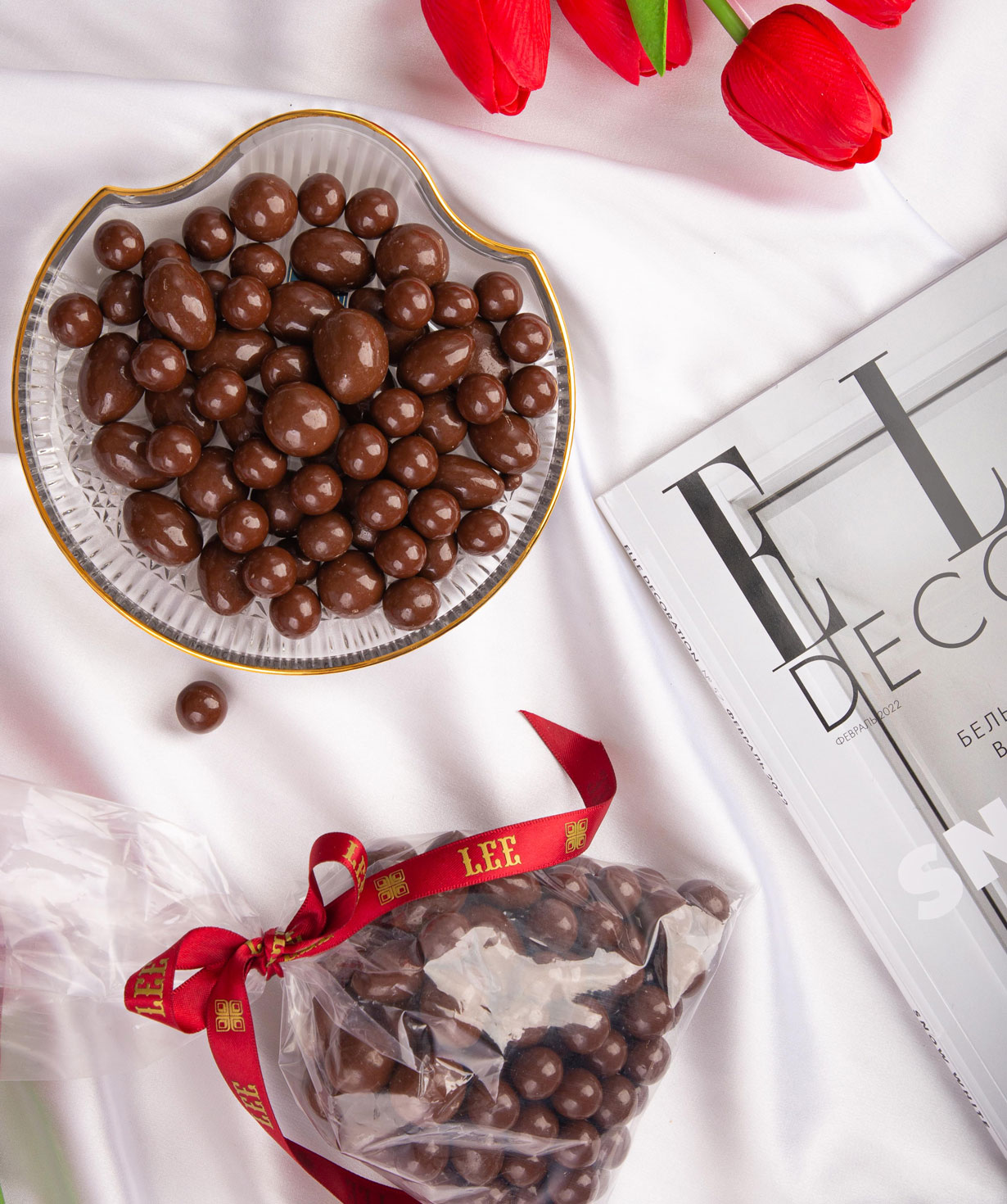 Հավաքածու «LEE» դրաժեներ շոկոլադե