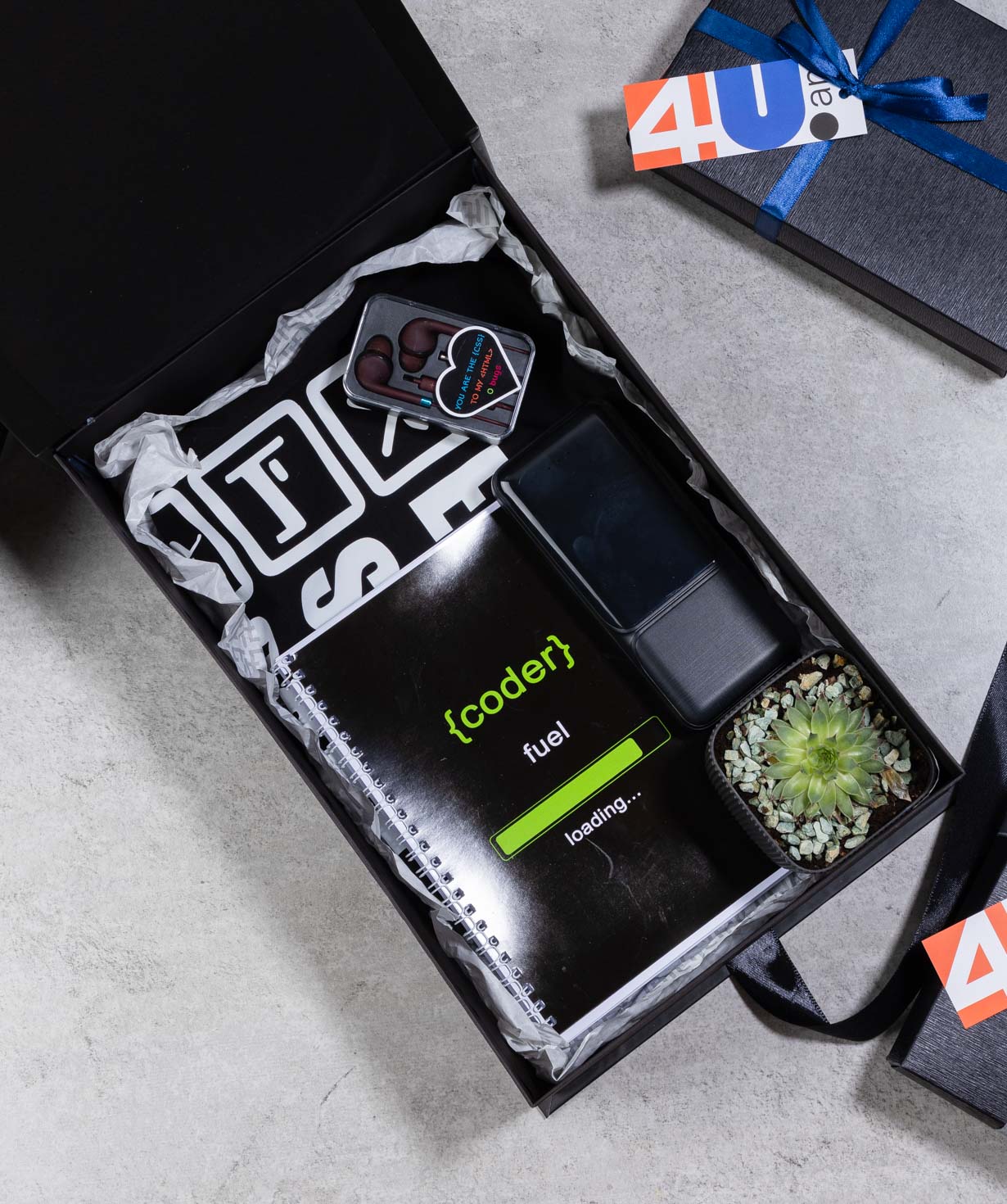 Gift box «THE BOX» for the programmer №662