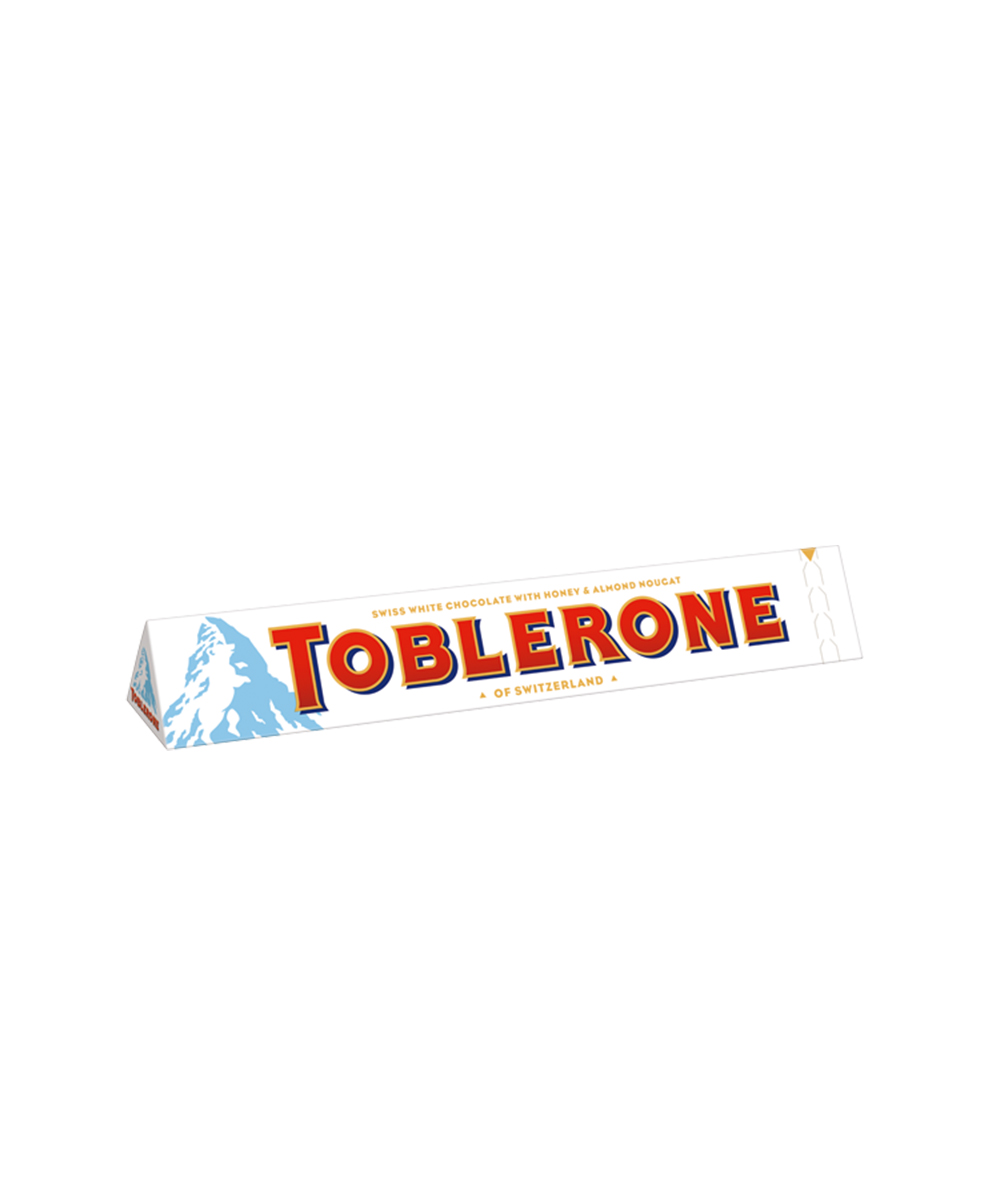 Chocolate candy «Toblerone» white, 100 g