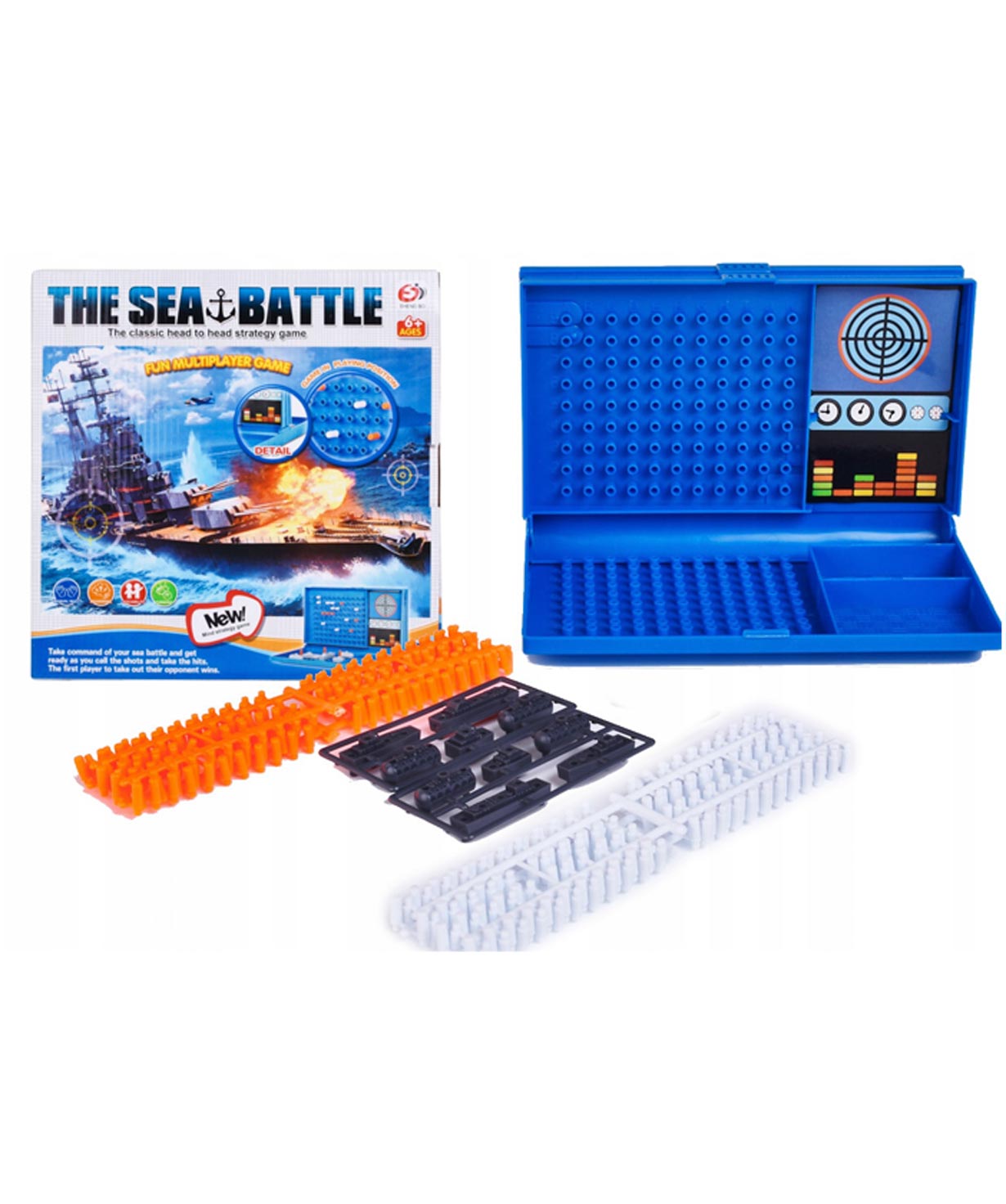 Board game ''Sea battle''