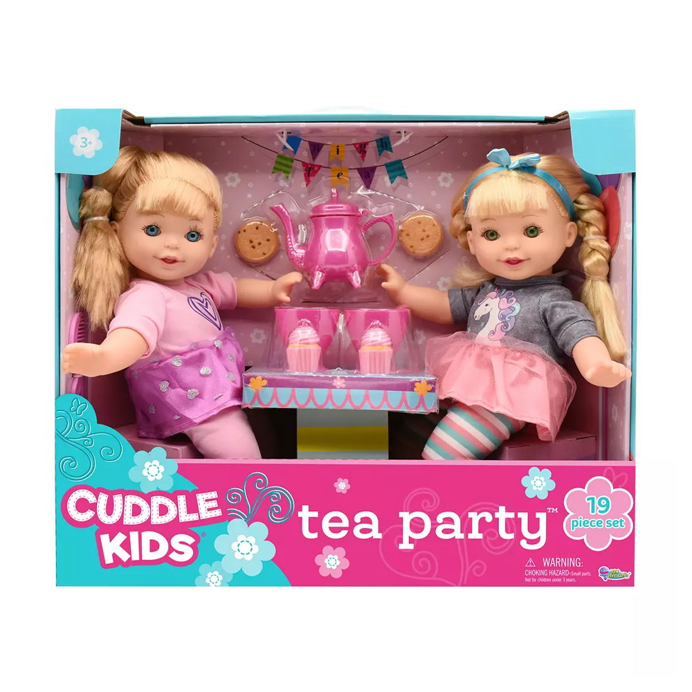 Tea party with dolls