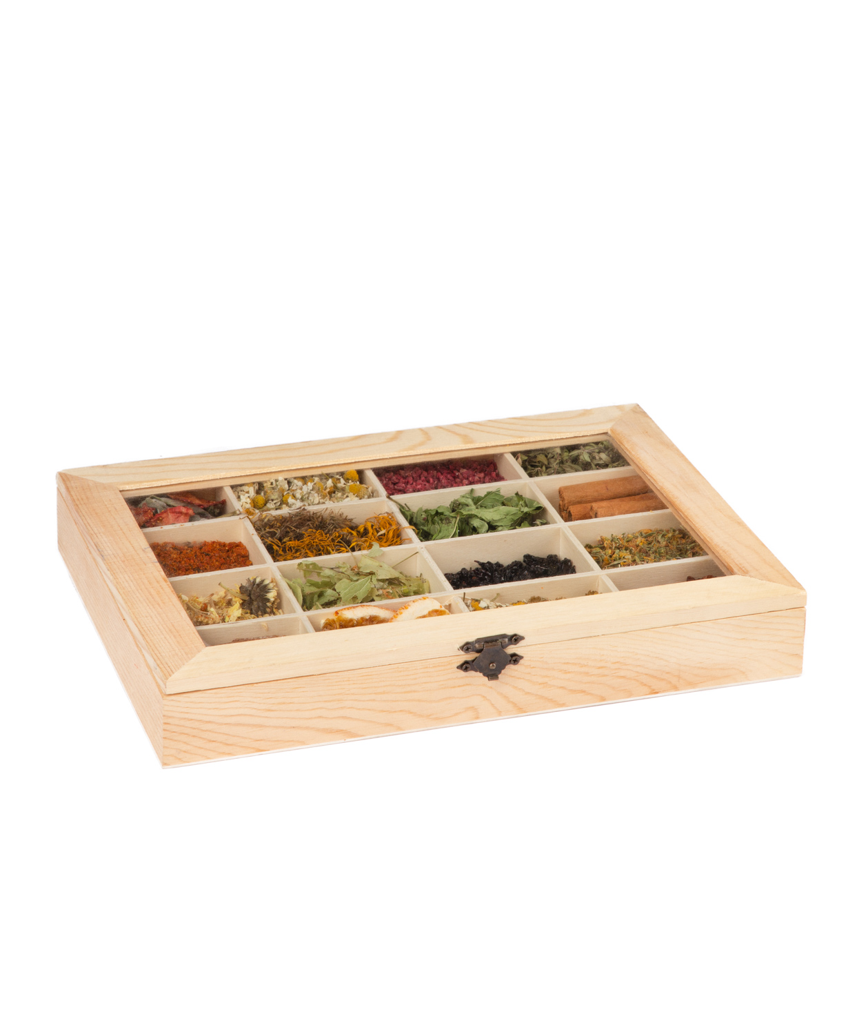 collection `Dilli Tea` tea, in a wooden box