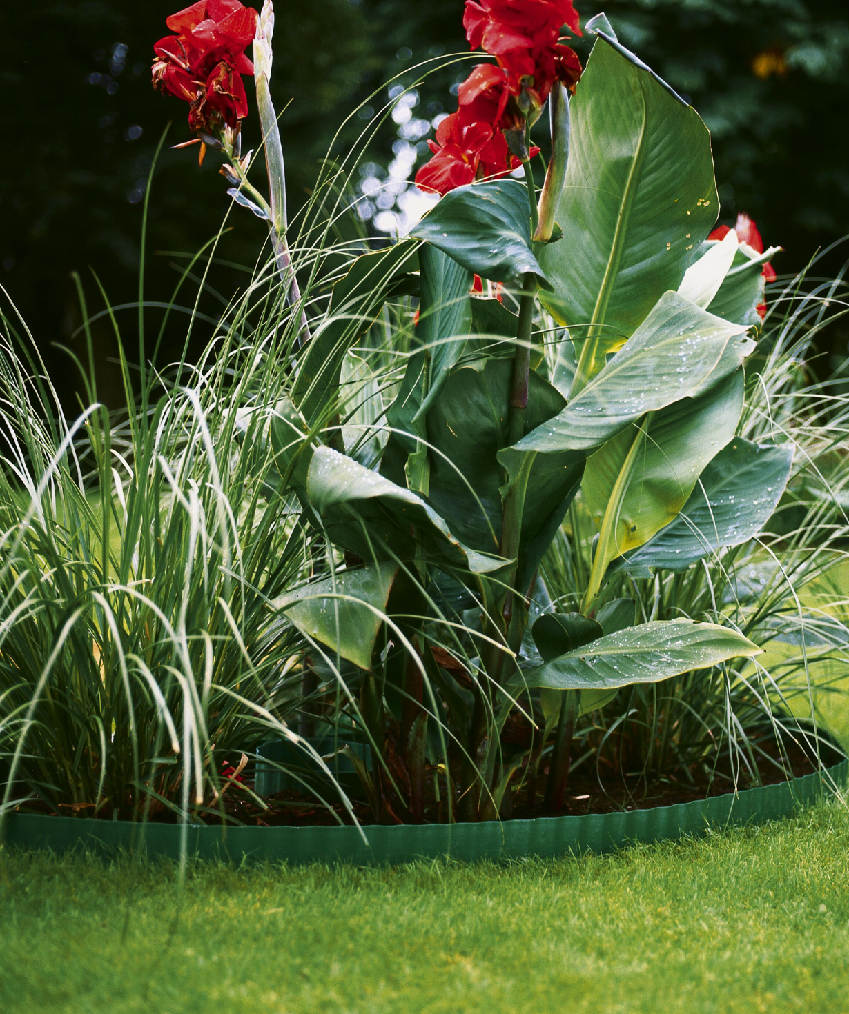 Fence-tape «Gardena» 9 m, 20 cm, green