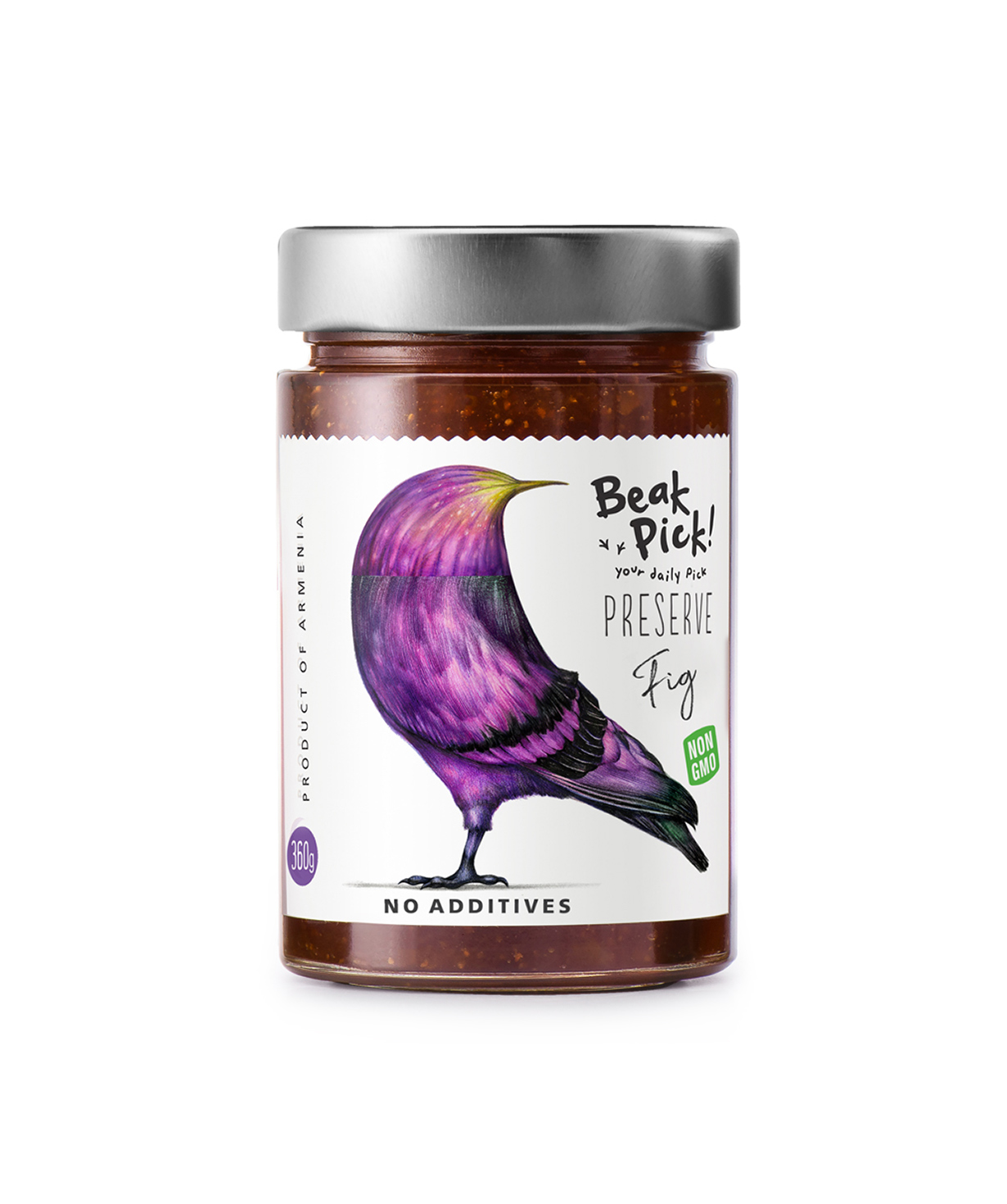 Collection of jams `Beak Pick!` 3 pieces №2