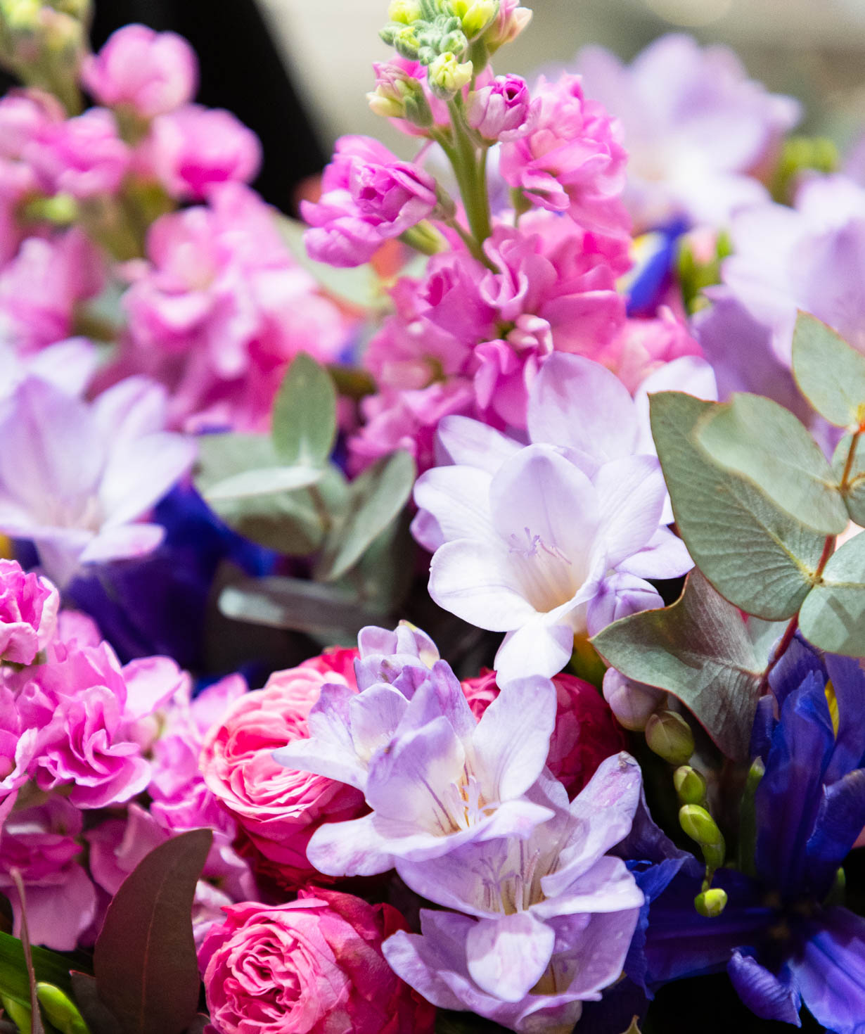 Ծաղկեփունջ «Baraci» ֆրեզիաներով