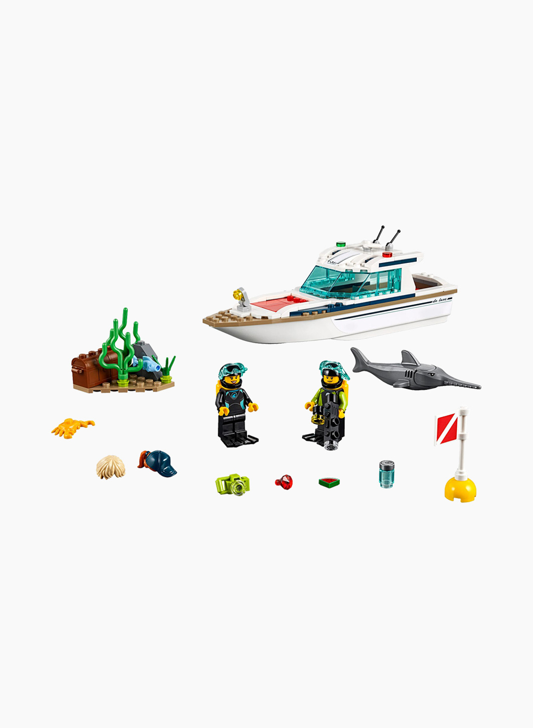 Lego City Կառուցողական Խաղ «Զբոսանավ»